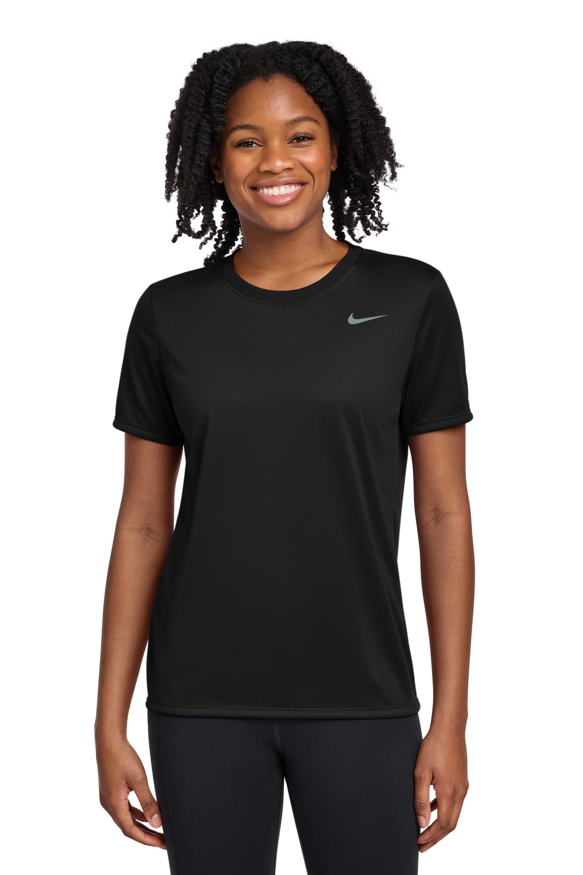 Nike Women's Team rLegend Tee - Black