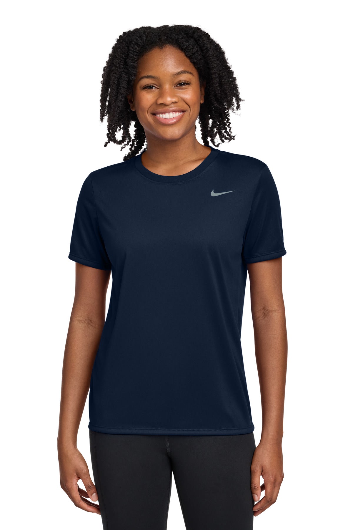 Nike Women's Team rLegend Tee - College Navy