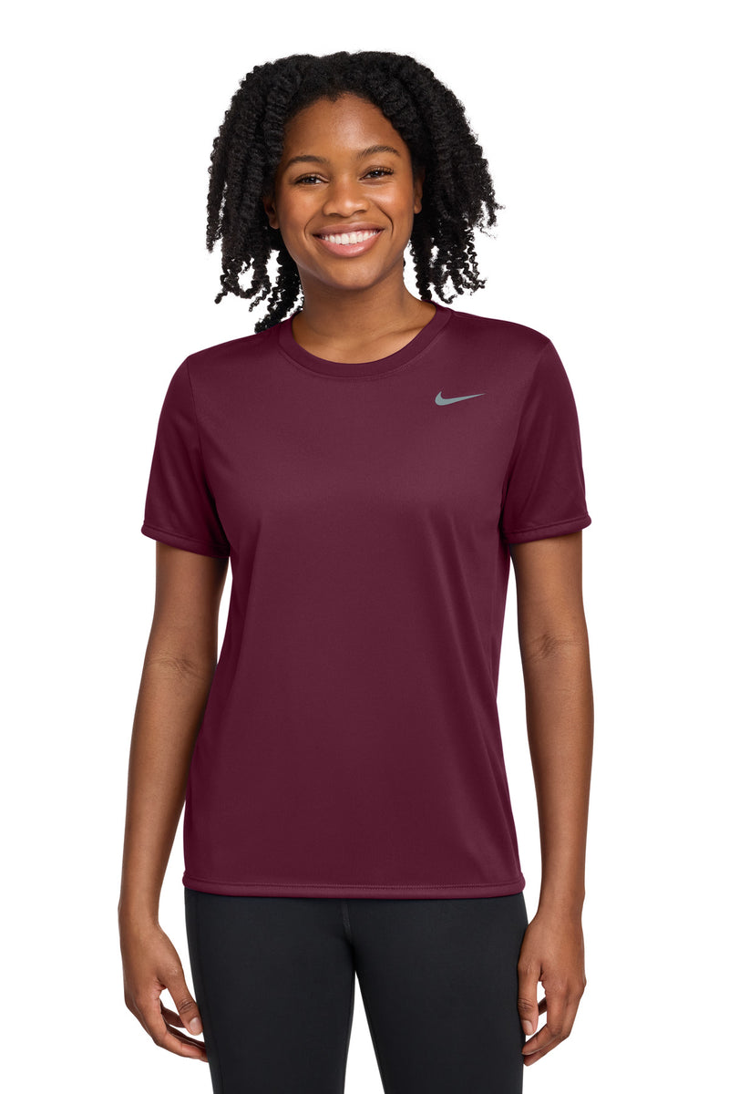 Nike Women's Team rLegend Tee - Deep Maroon
