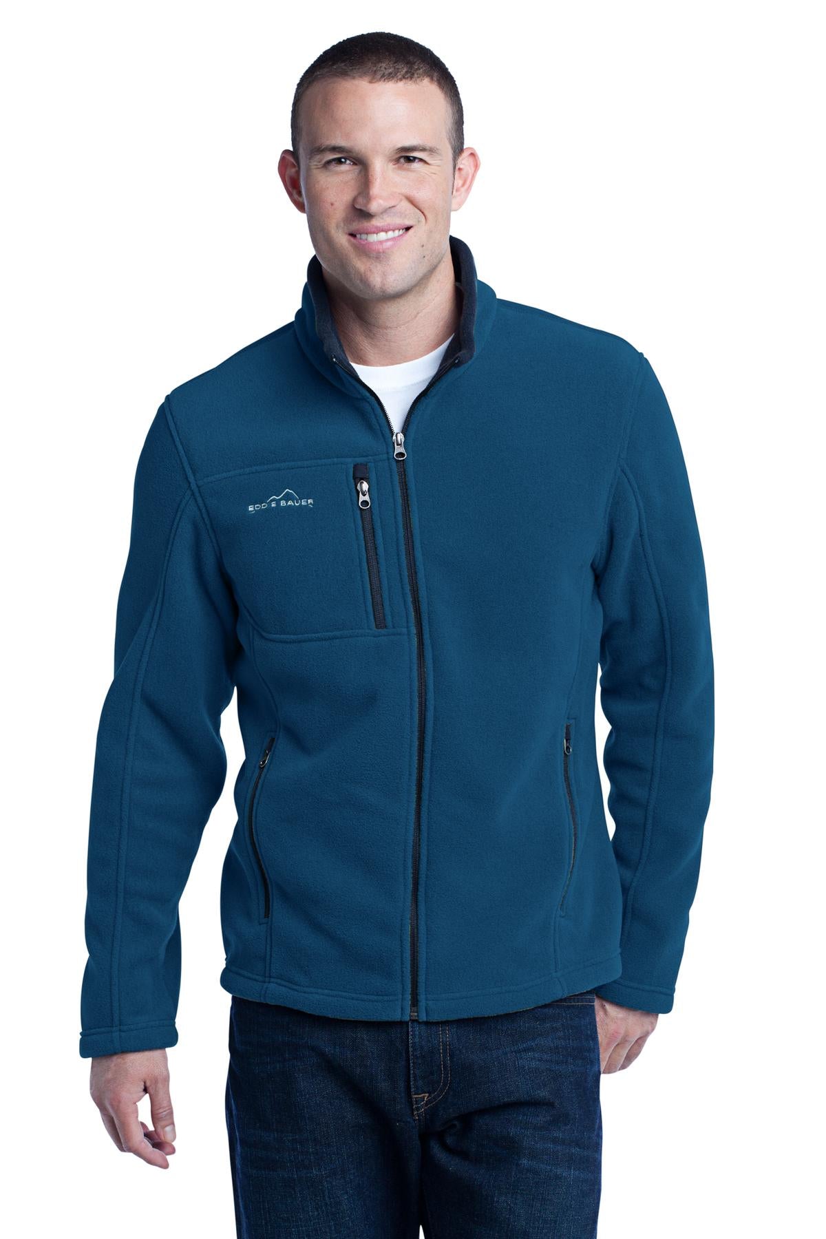 Eddie Bauer - Full-Zip Fleece Jacket - Deep Sea Blue
