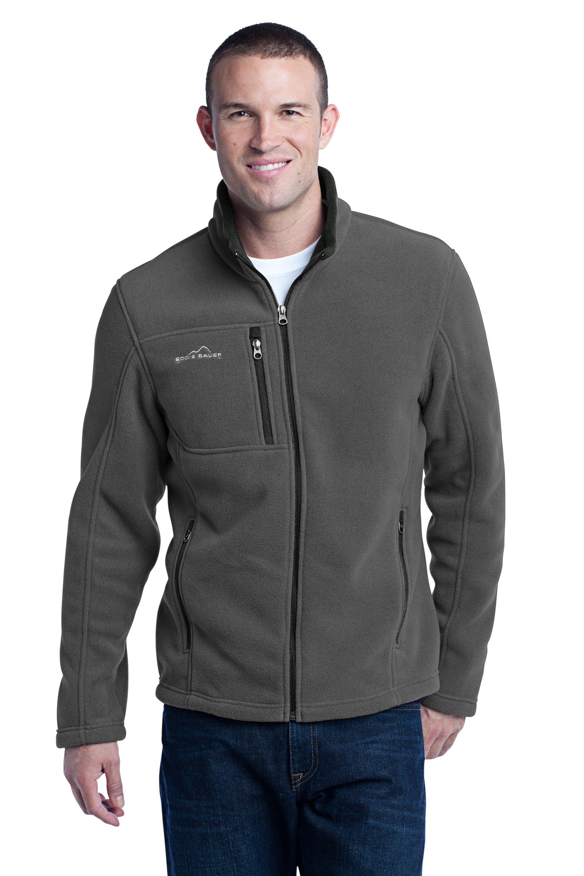 Eddie Bauer - Full-Zip Fleece Jacket - Grey Steel