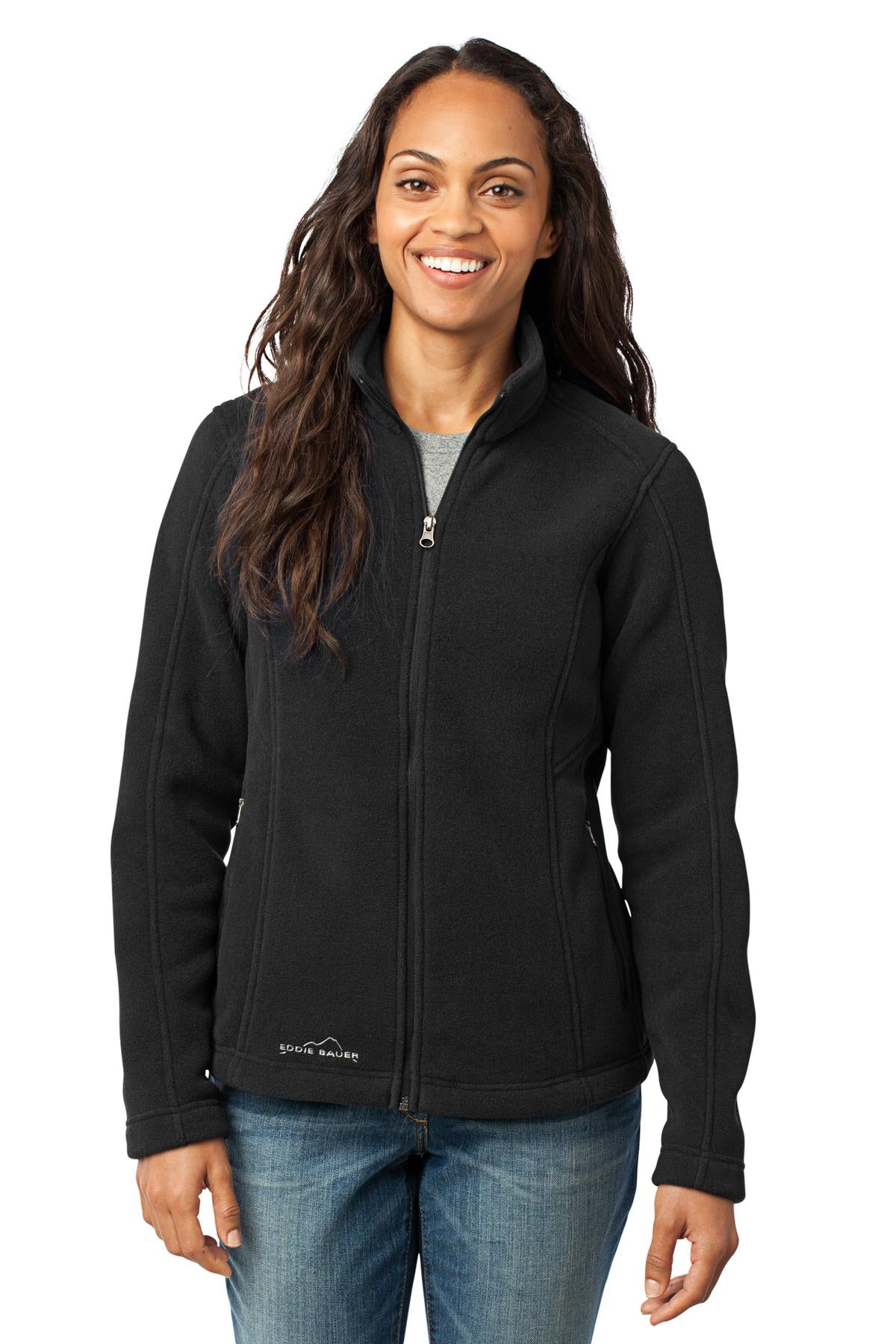 Eddie Bauer - Women's Full-Zip Fleece Jacket - Black