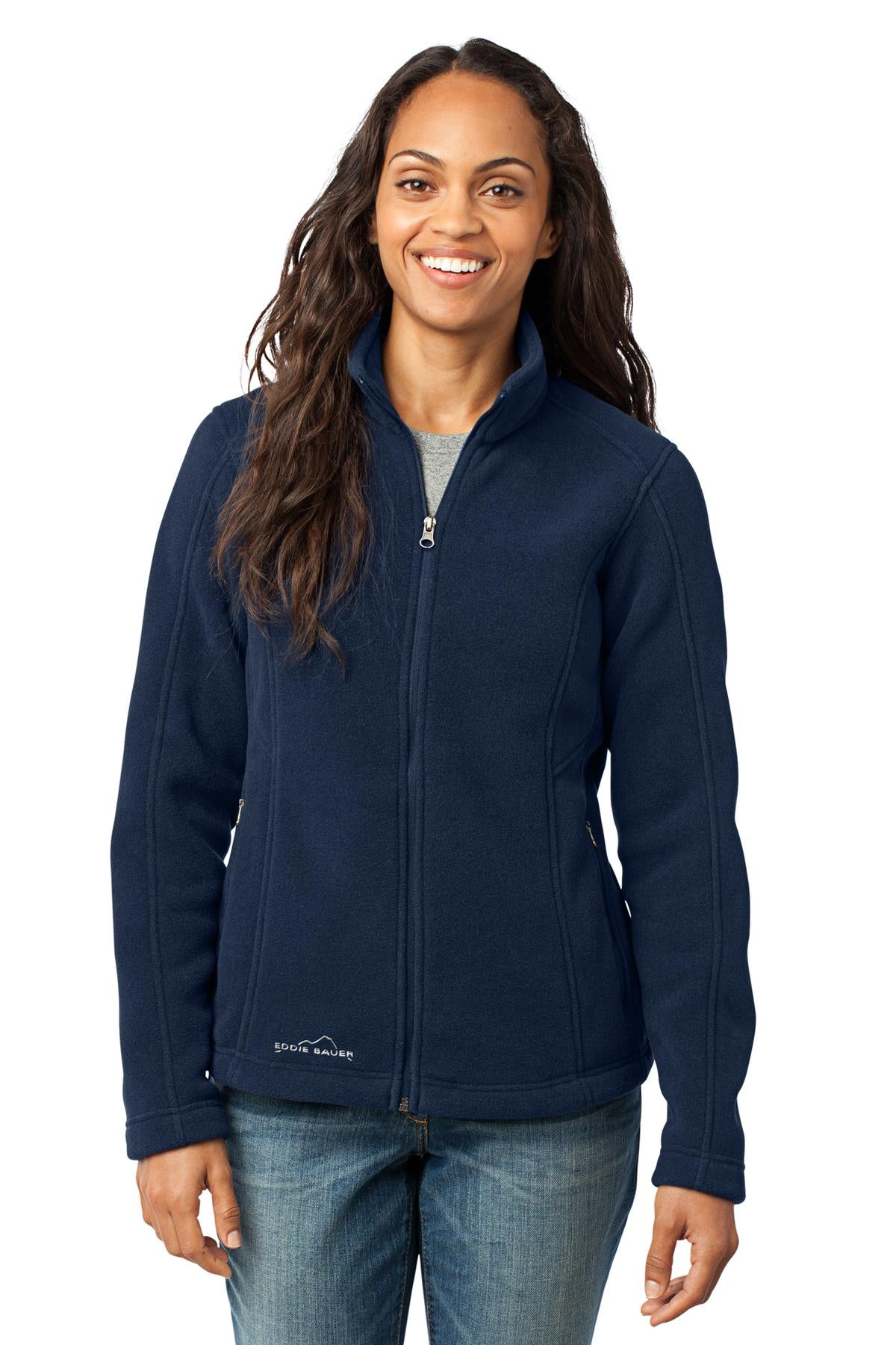 Eddie Bauer - Women's Full-Zip Fleece Jacket - River Blue Navy
