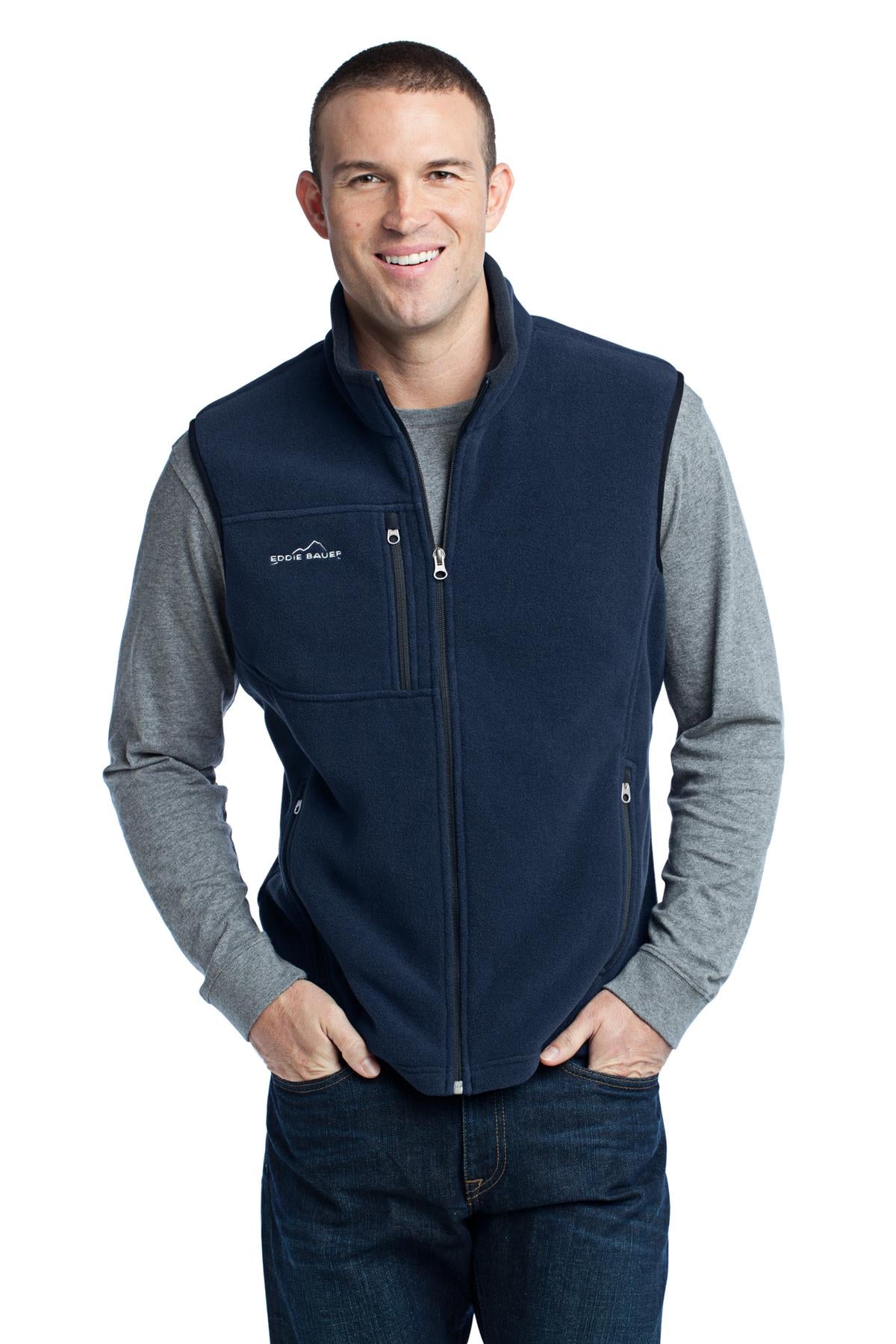 Eddie Bauer - Fleece Vest - River Blue Navy