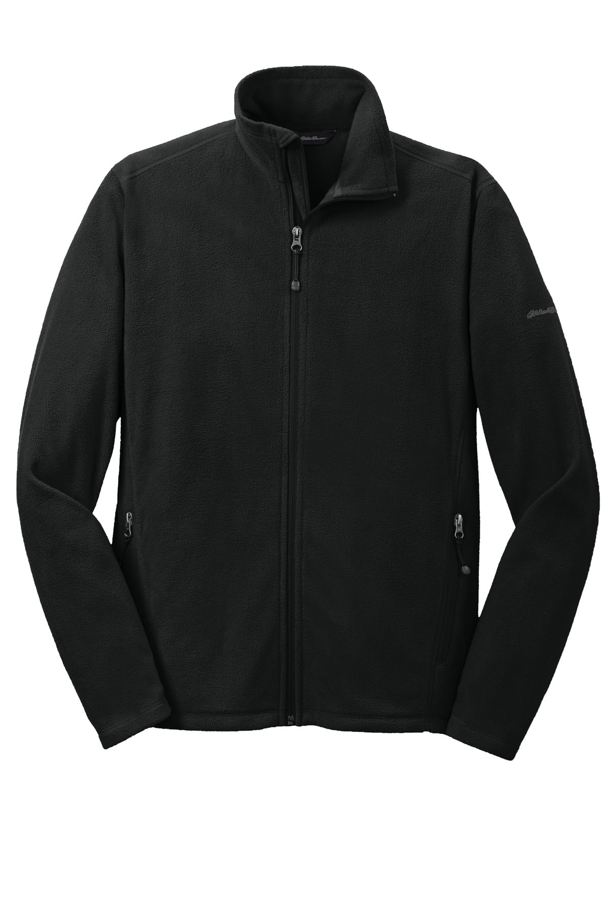 Eddie Bauer Full-Zip Microfleece Jacket - Black