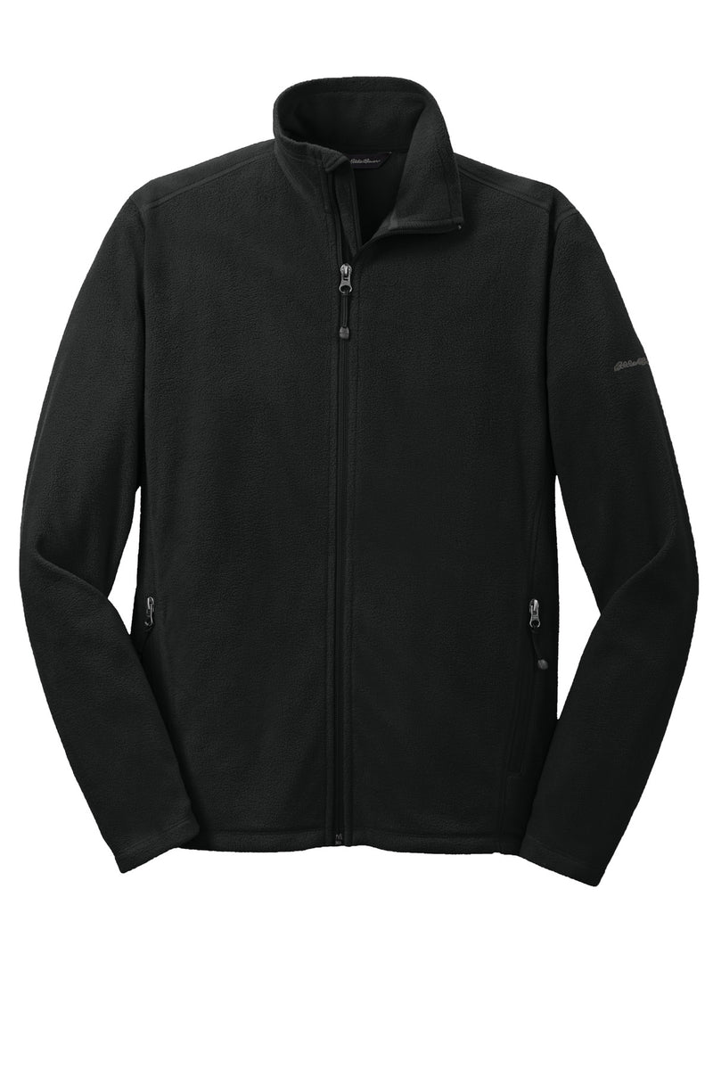 Eddie Bauer Full-Zip Microfleece Jacket - Black