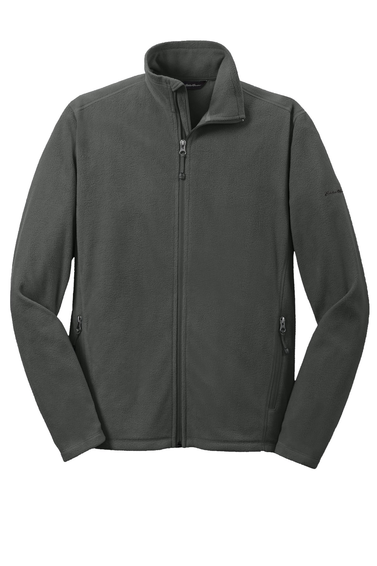 Eddie Bauer Full-Zip Microfleece Jacket - Grey Steel