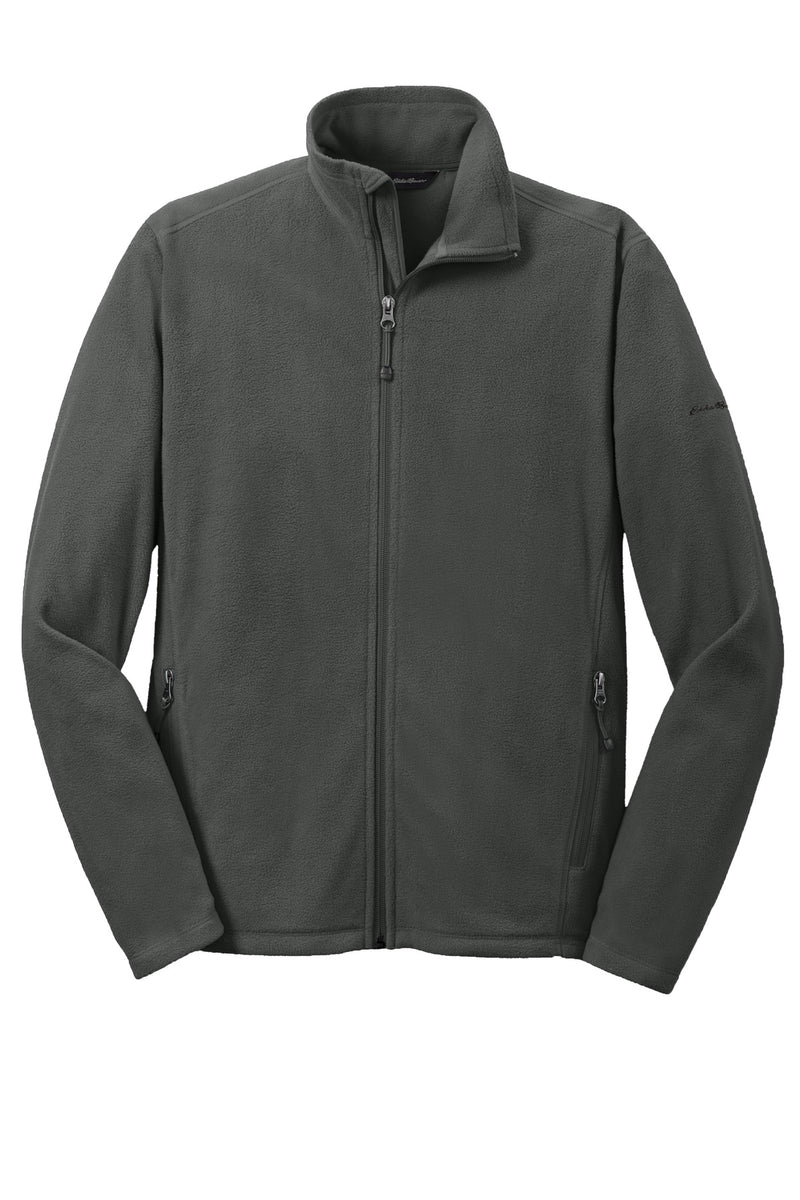 Eddie Bauer Full-Zip Microfleece Jacket - Grey Steel