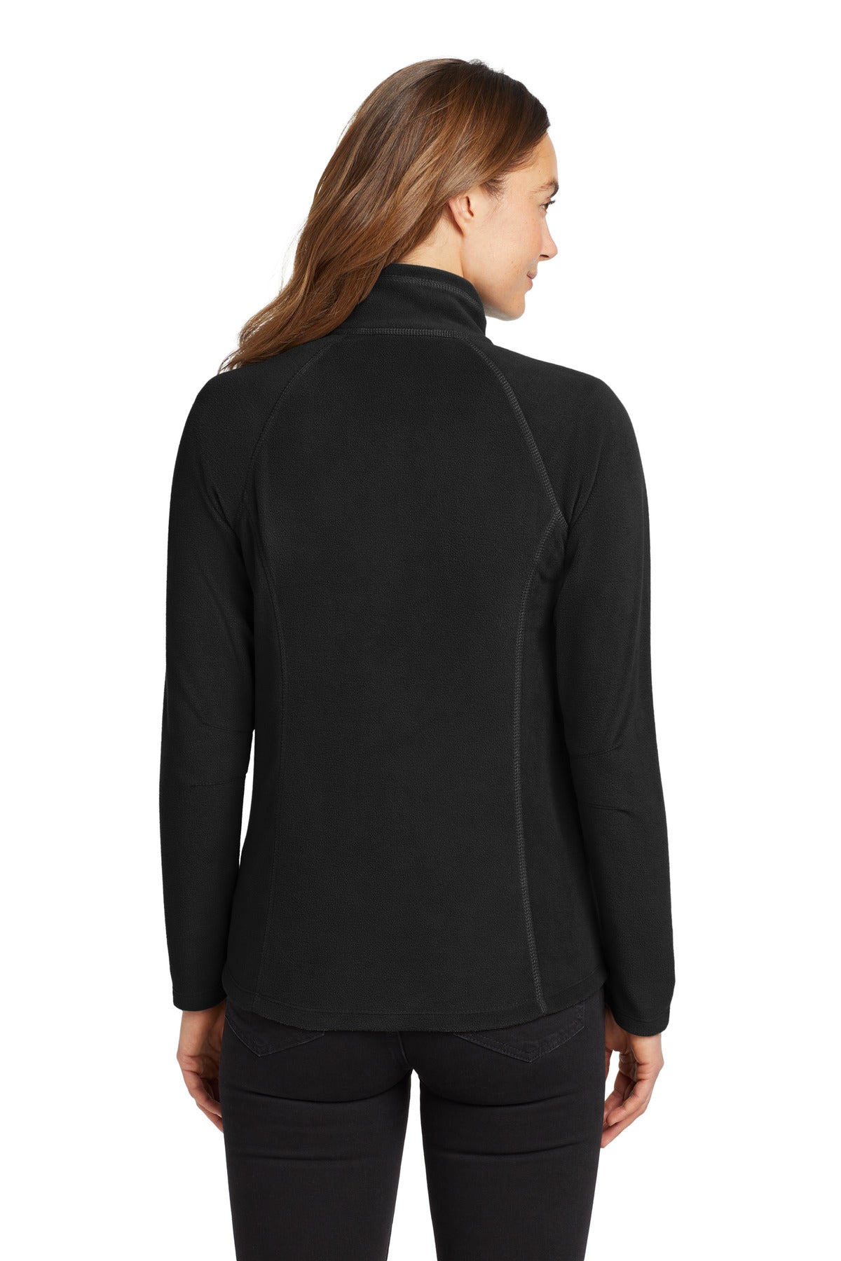 Eddie Bauer Women's Full-Zip Microfleece Jacket - Black