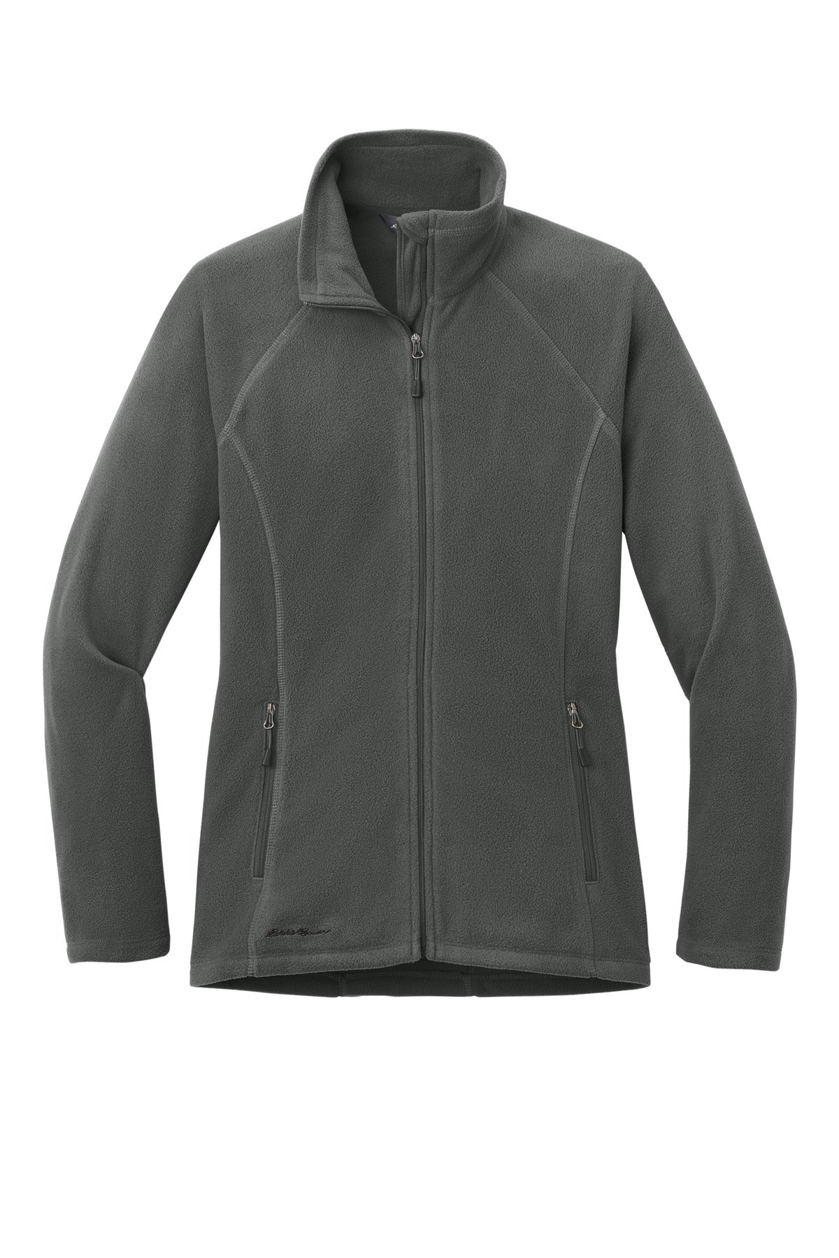 Eddie Bauer Women's Full-Zip Microfleece Jacket - Grey Steel