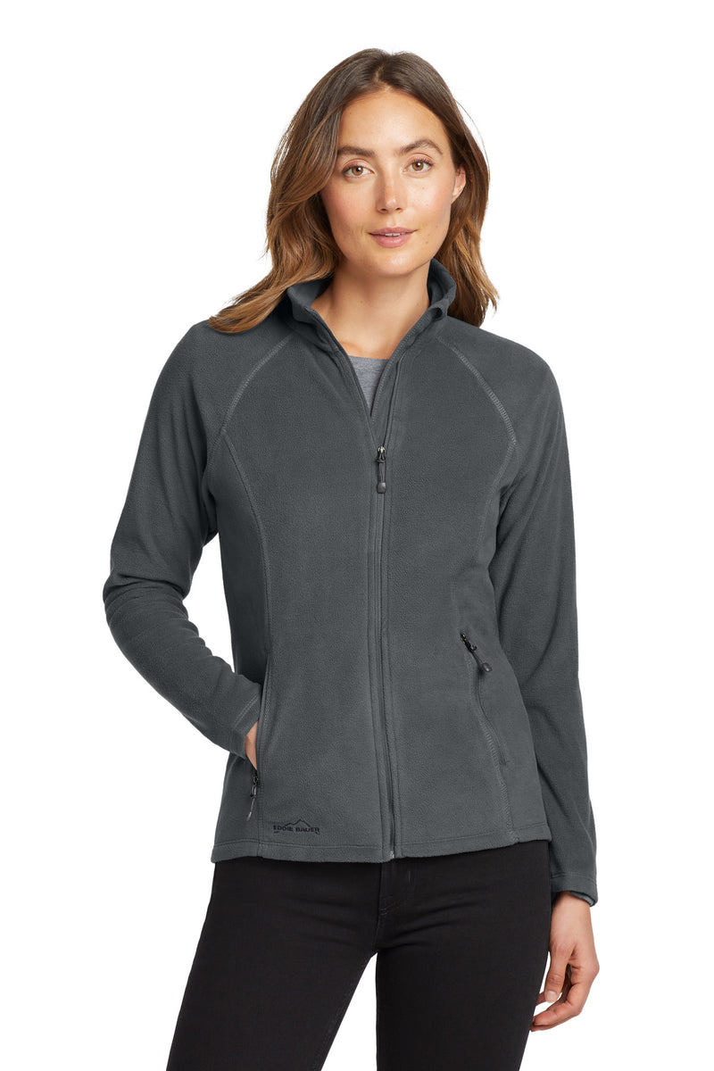 Eddie Bauer Women's Full-Zip Microfleece Jacket - Grey Steel