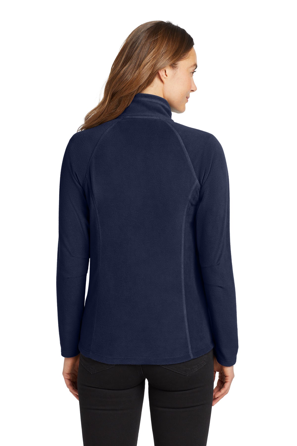 Eddie Bauer Women's Full-Zip Microfleece Jacket - Navy