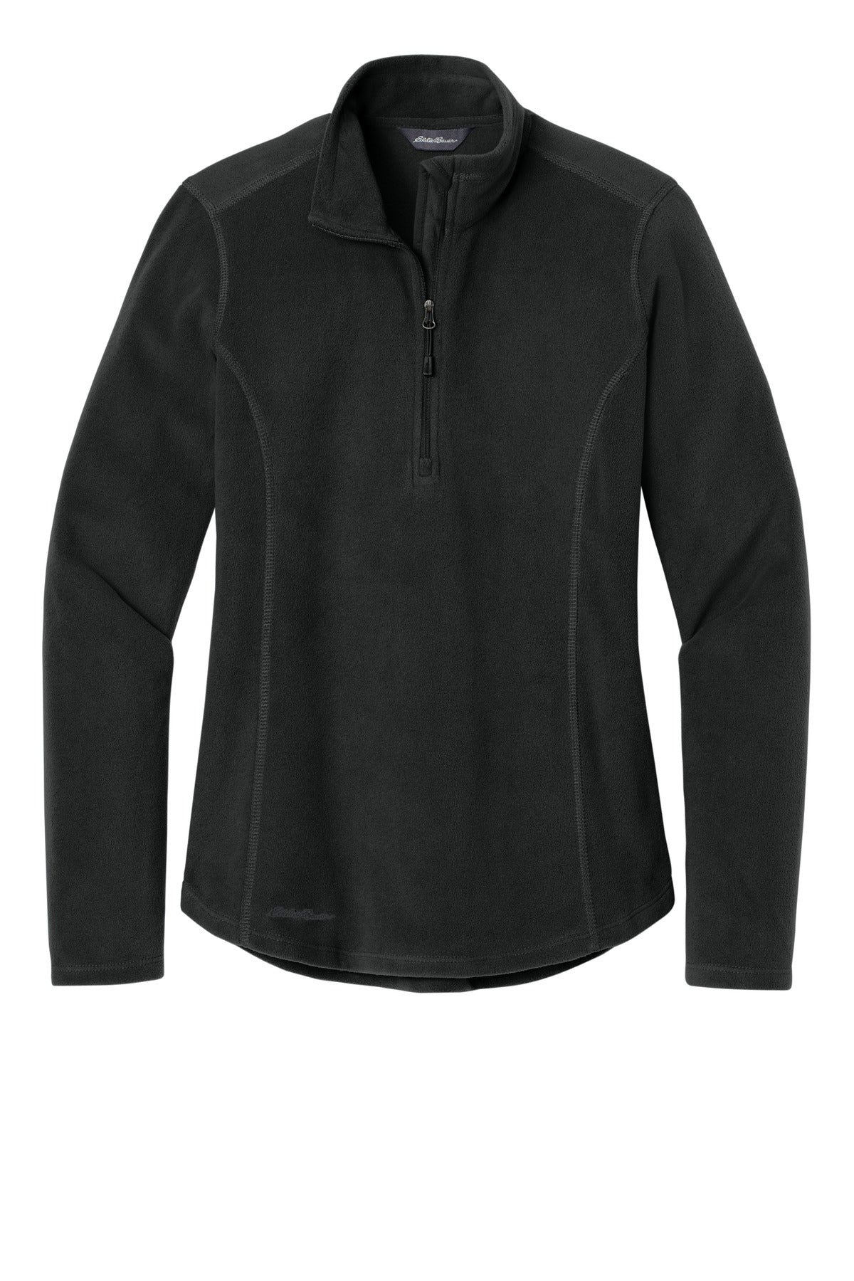 Eddie Bauer Women's 1/2-Zip Microfleece Jacket - Black