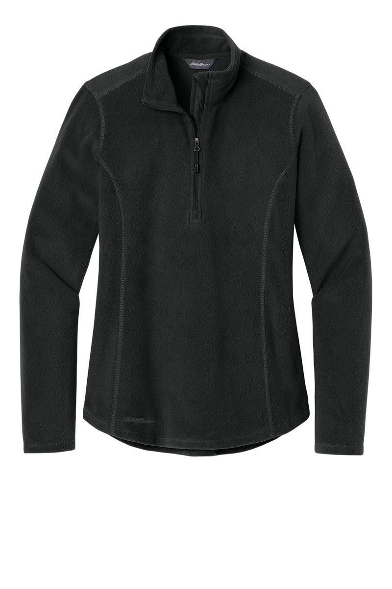 Eddie Bauer Women's 1/2-Zip Microfleece Jacket - Black