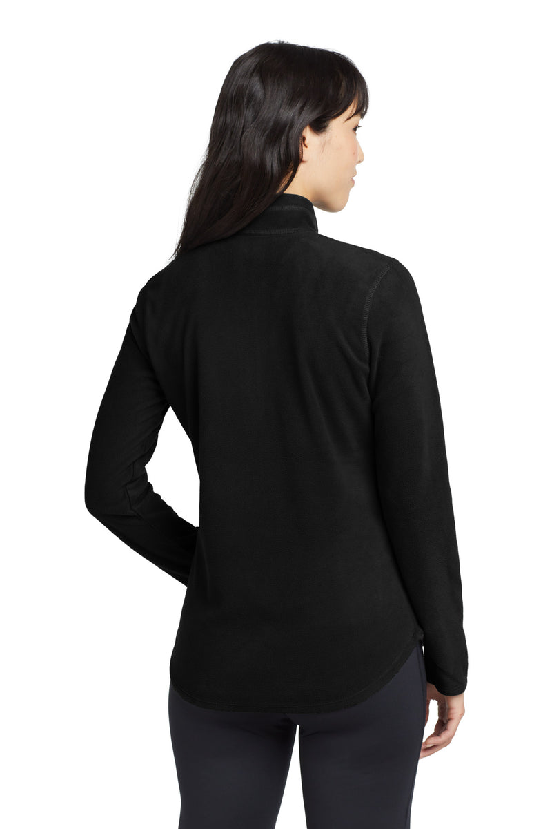 Eddie Bauer Women's 1/2-Zip Microfleece Jacket - Black