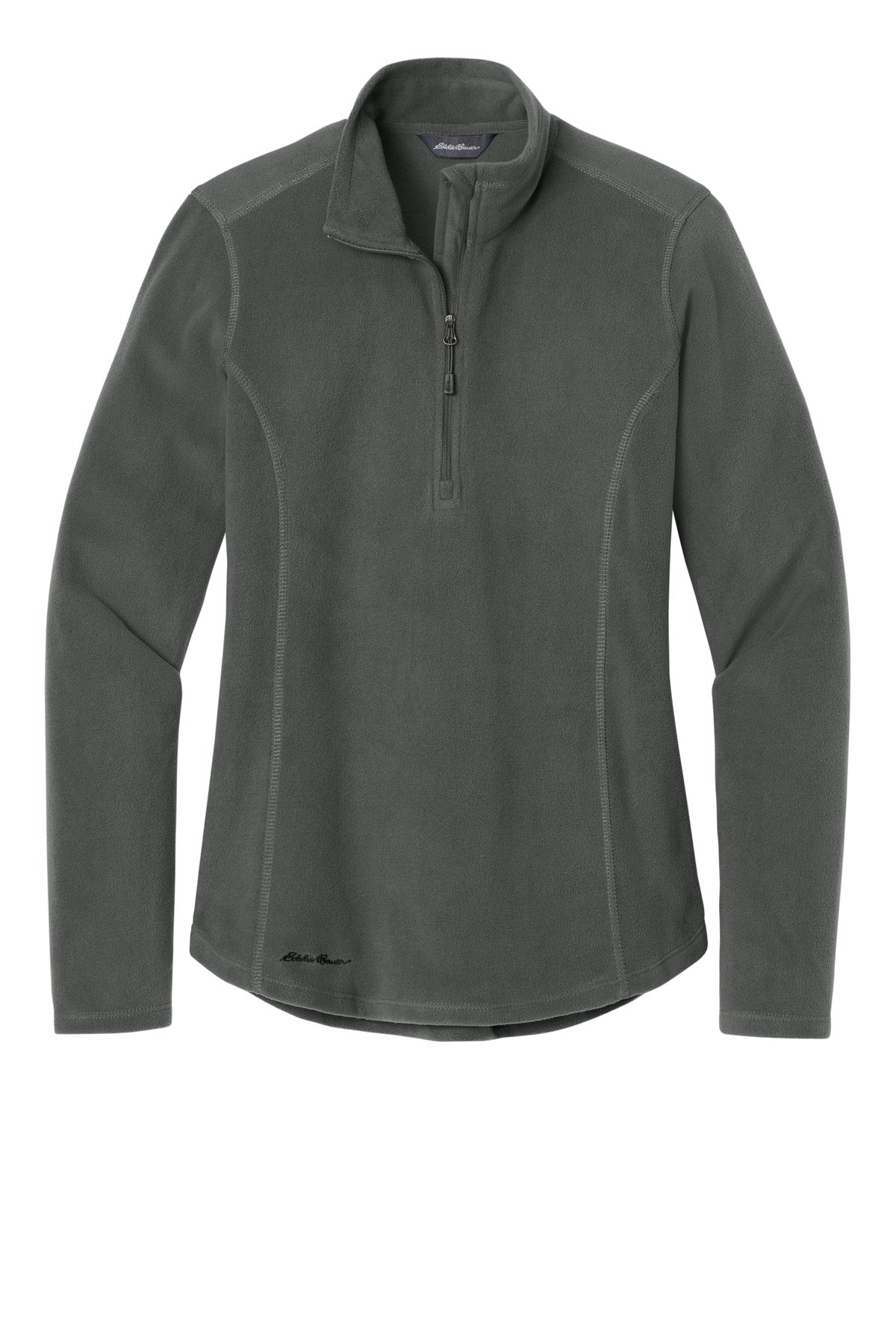 Eddie Bauer Women's 1/2-Zip Microfleece Jacket - Grey Steel