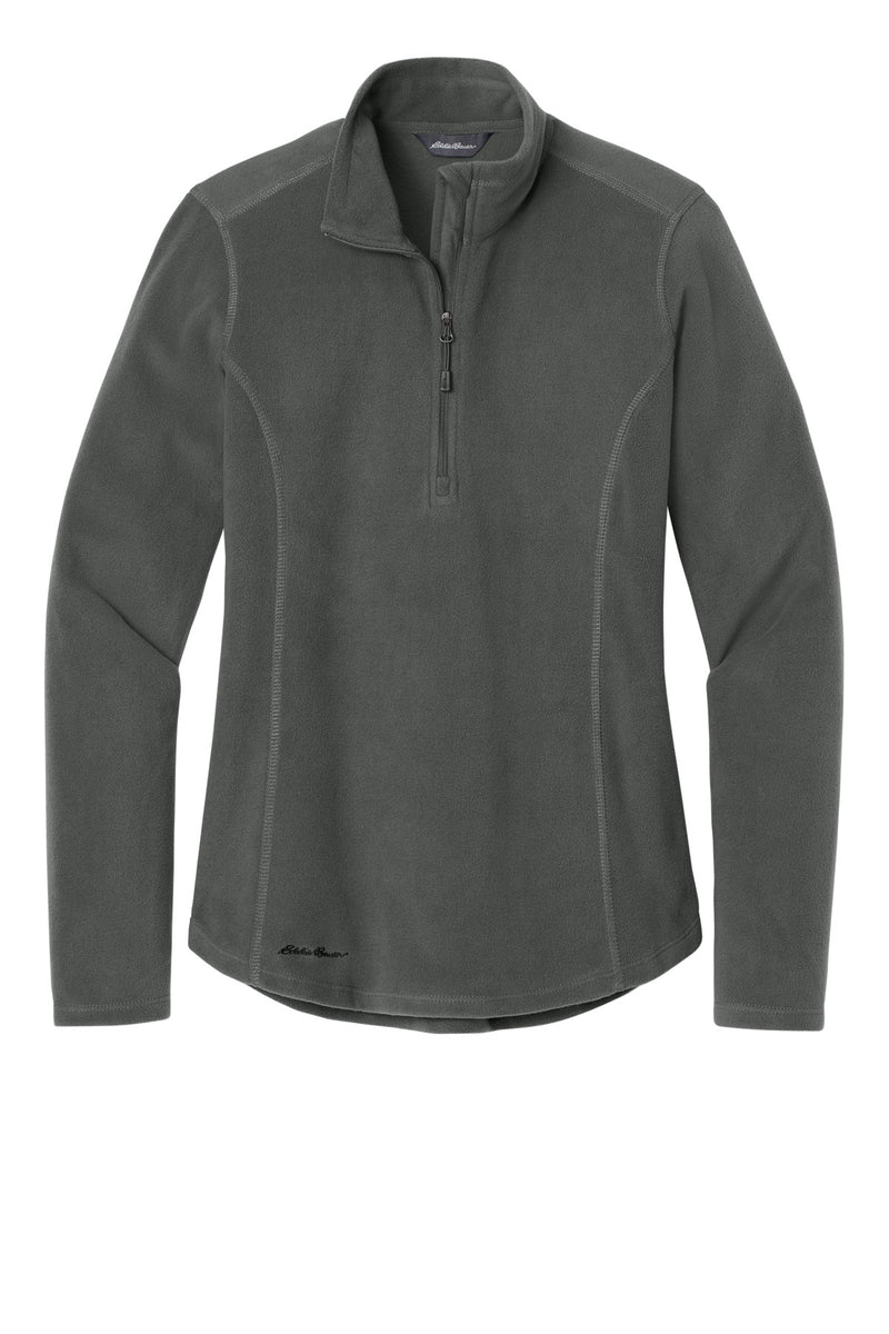 Eddie Bauer Women's 1/2-Zip Microfleece Jacket - Grey Steel