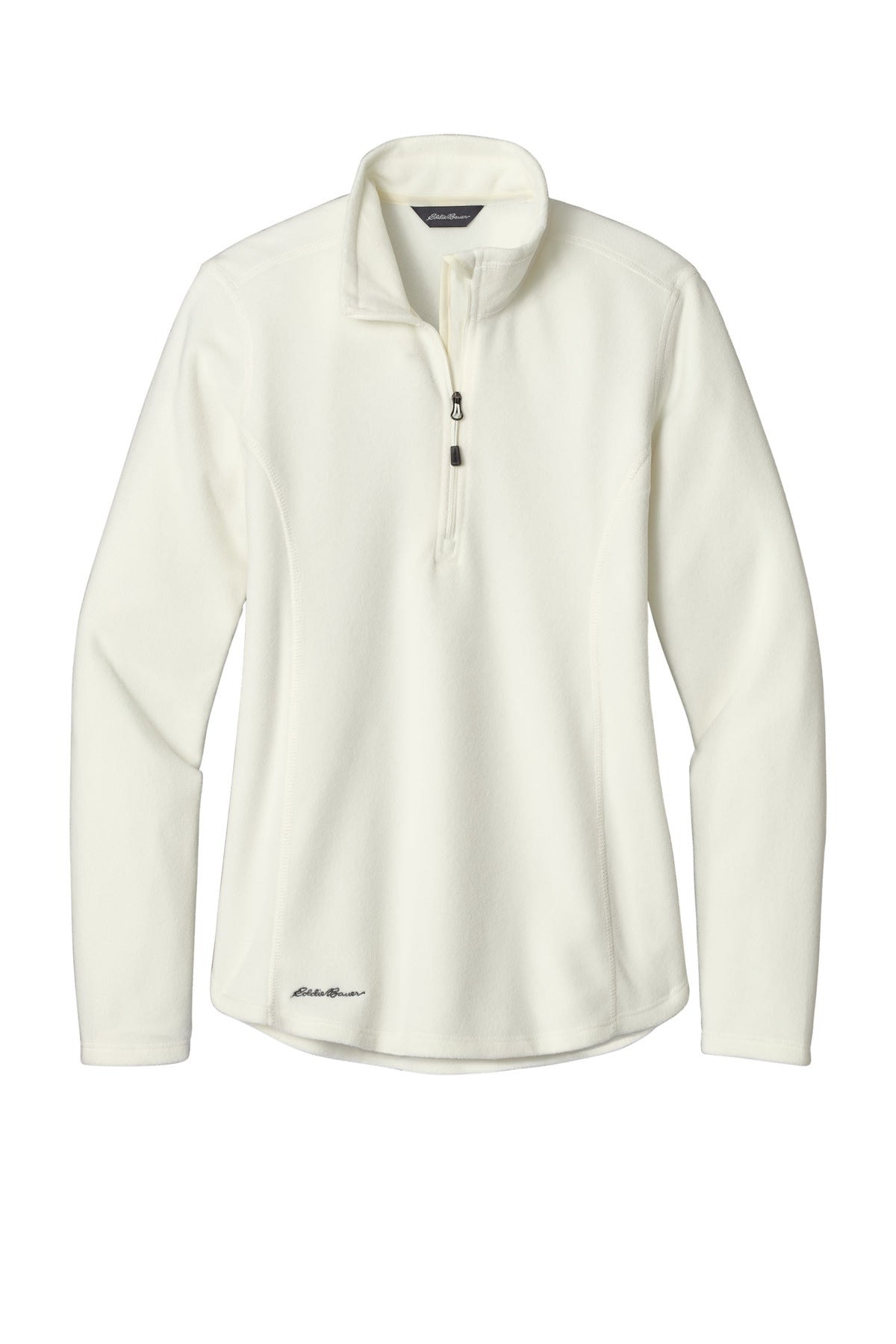 Eddie Bauer Women's 1/2-Zip Microfleece Jacket - Ivory