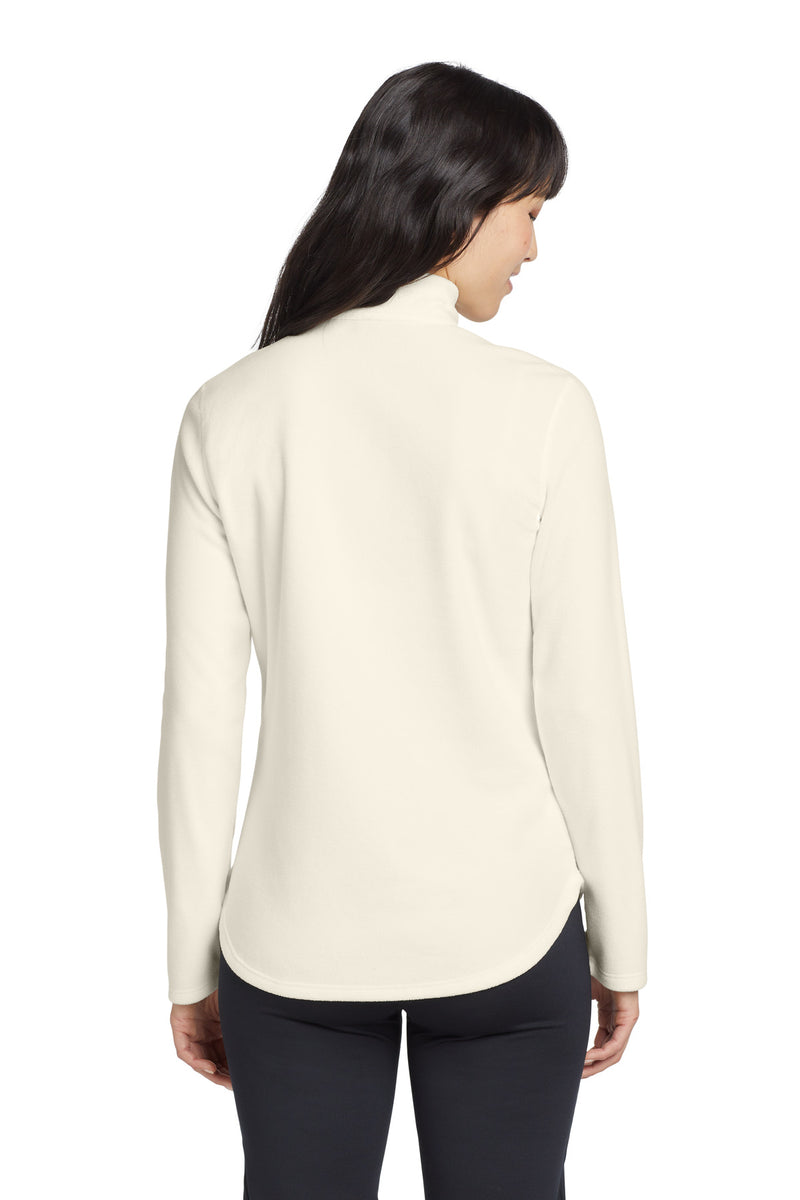 Eddie Bauer Women's 1/2-Zip Microfleece Jacket - Ivory