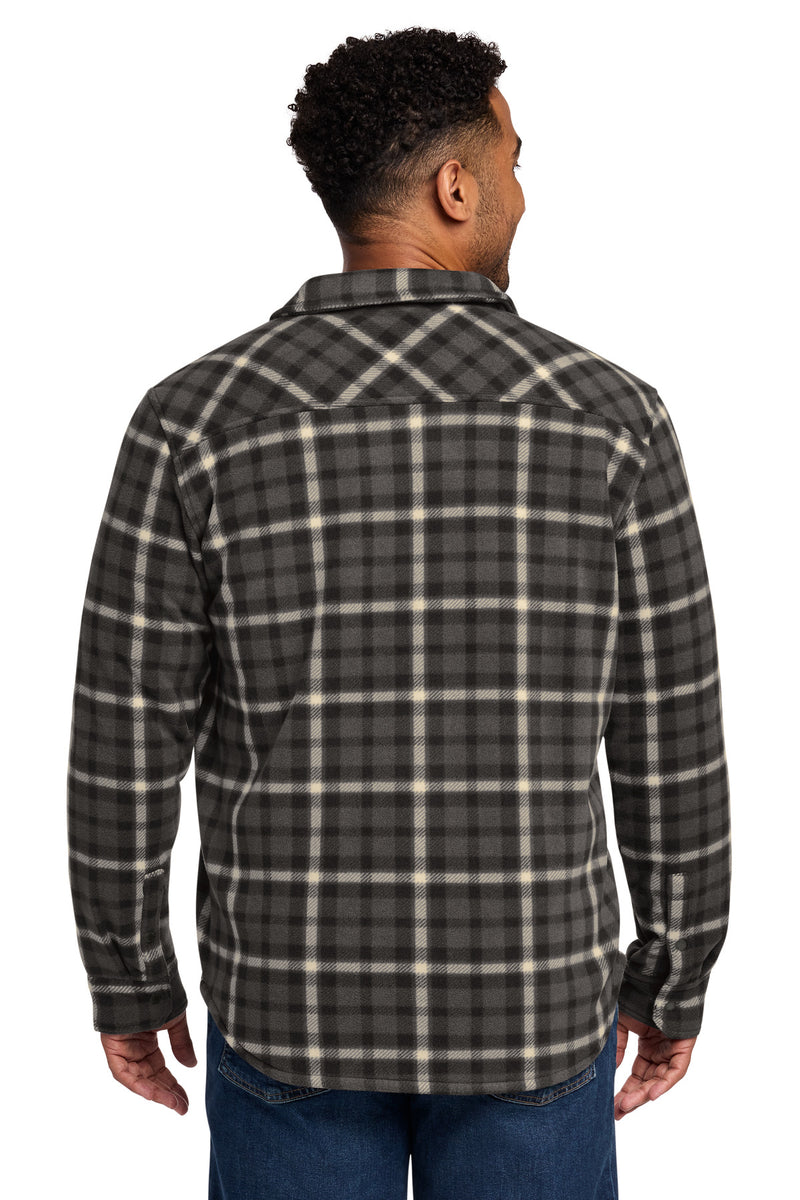 Eddie Bauer Woodland Shirt Jac - Grey Steel/ Bone