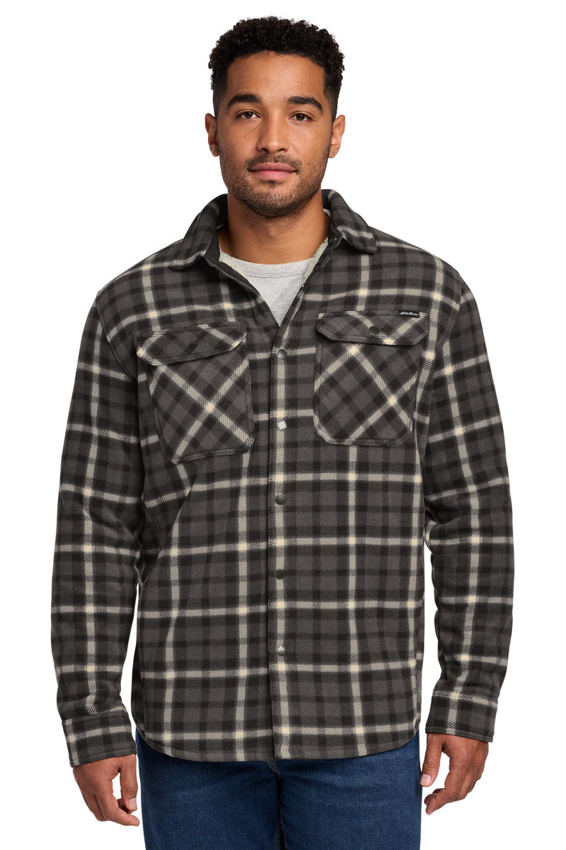 Eddie Bauer Woodland Shirt Jac - Grey Steel/ Bone