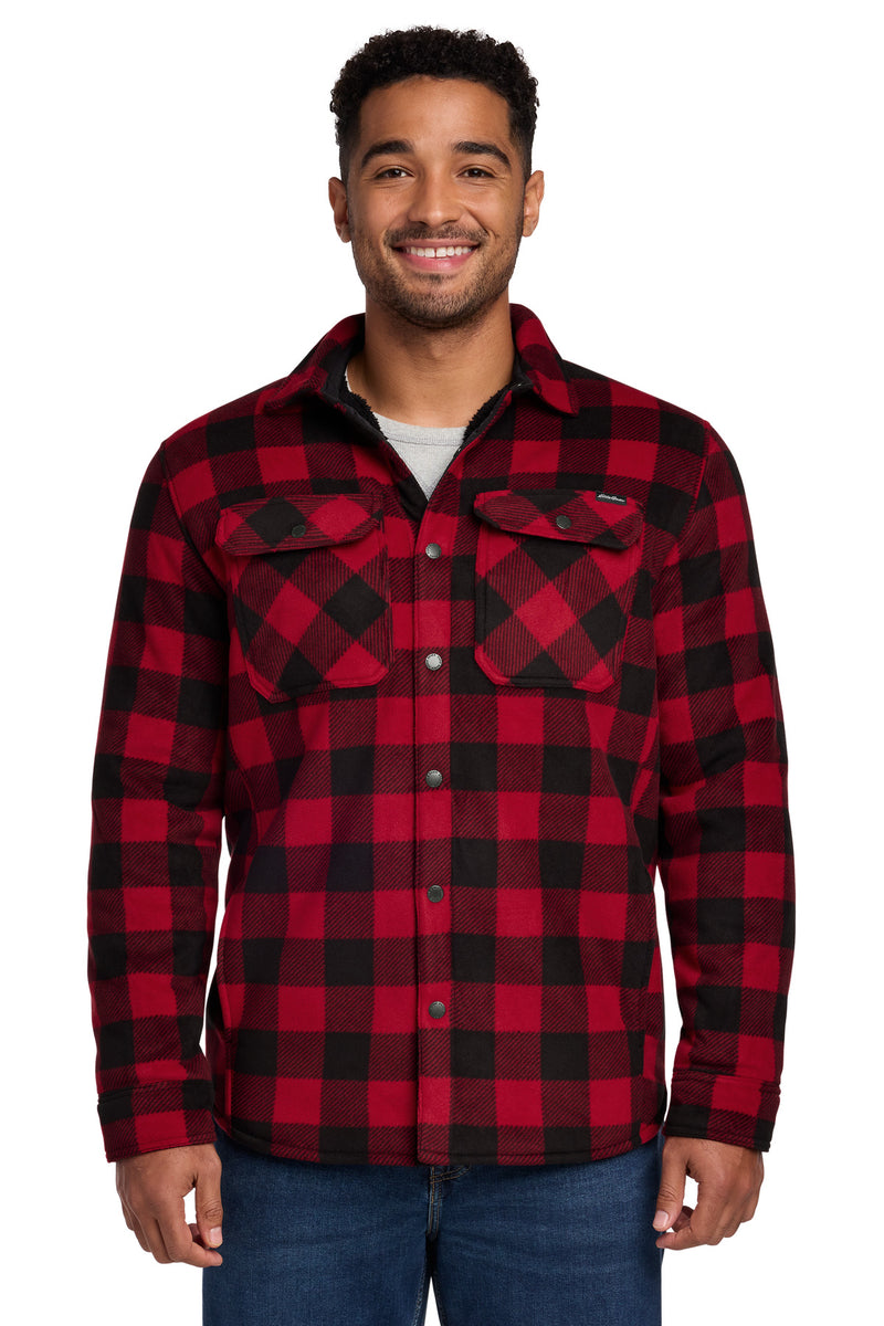 Eddie Bauer Woodland Shirt Jac - Radish/ Black