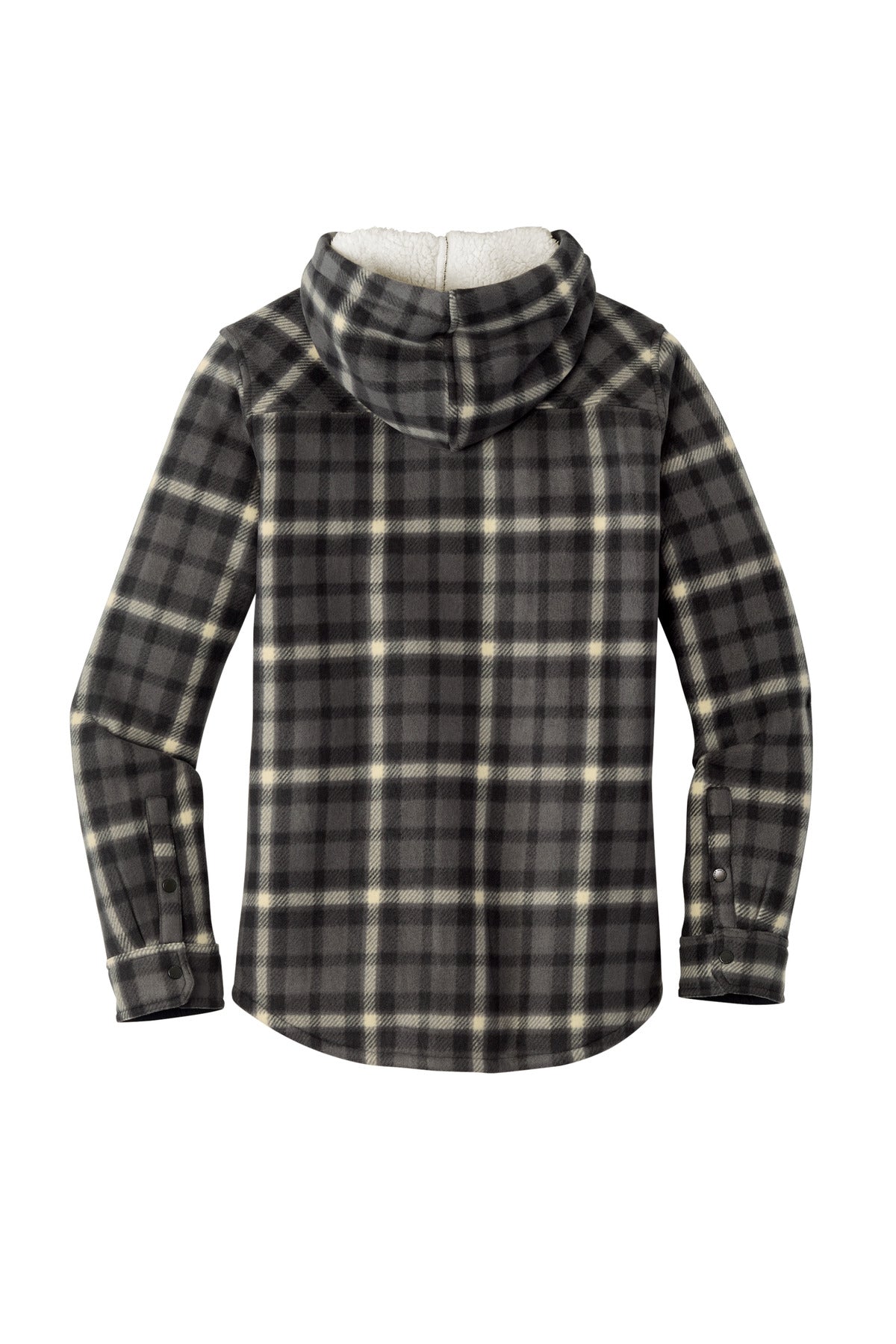 Eddie Bauer Women's Woodland Shirt Jac - Grey Steel/ Bone