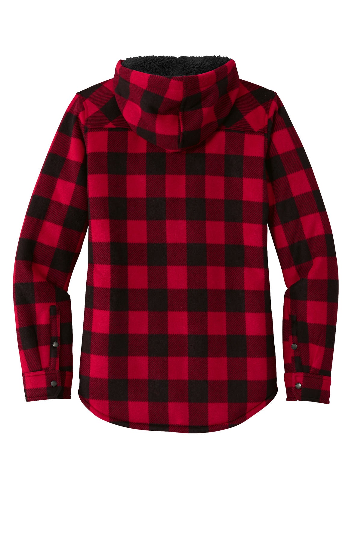 Eddie Bauer Women's Woodland Shirt Jac - Radish/ Black