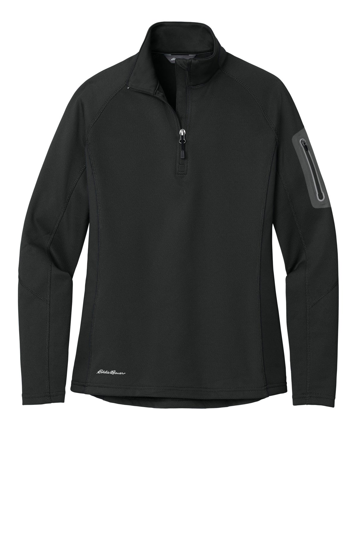 Eddie Bauer Women's 1/2-Zip Performance Fleece - Black