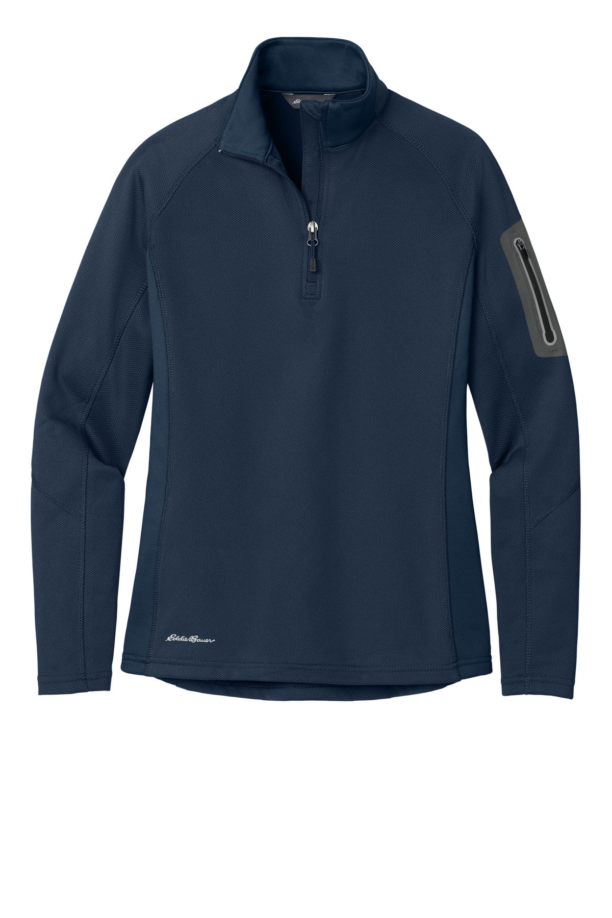 Eddie Bauer Women's 1/2-Zip Performance Fleece - River Blue Navy