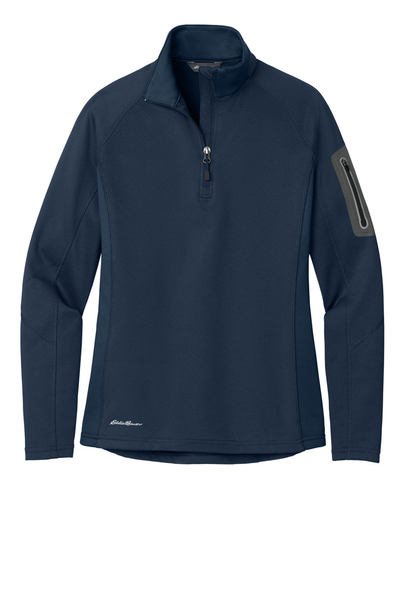 Eddie Bauer Women's 1/2-Zip Performance Fleece - River Blue Navy