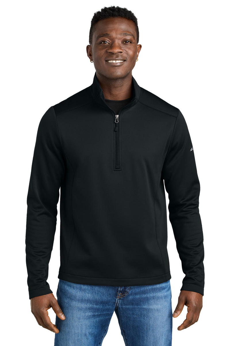 Eddie Bauer Smooth Mid Layer Fleece 1/2-Zip - Black