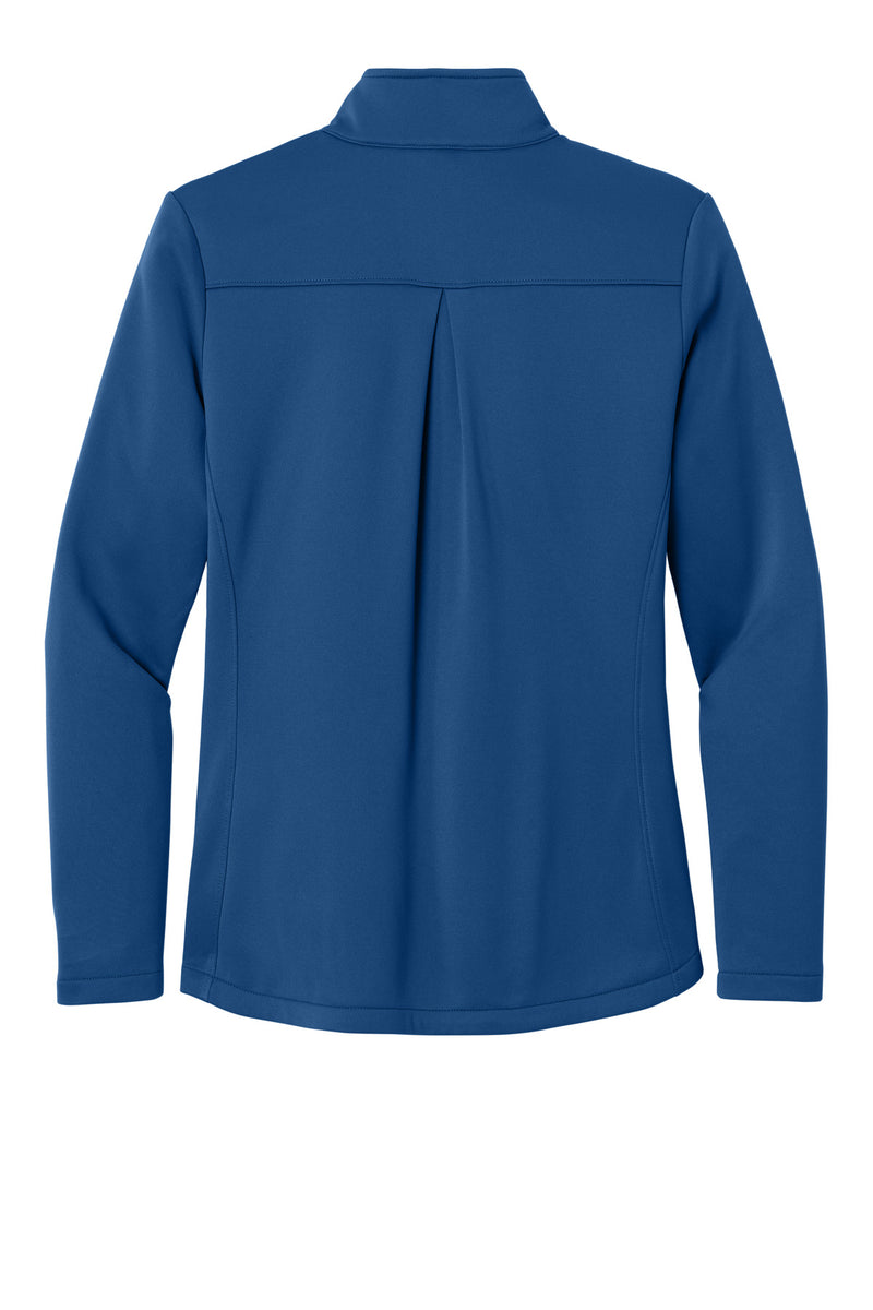 Eddie Bauer Women's Smooth Mid Layer Fleece 1/2-Zip - Cobalt Blue