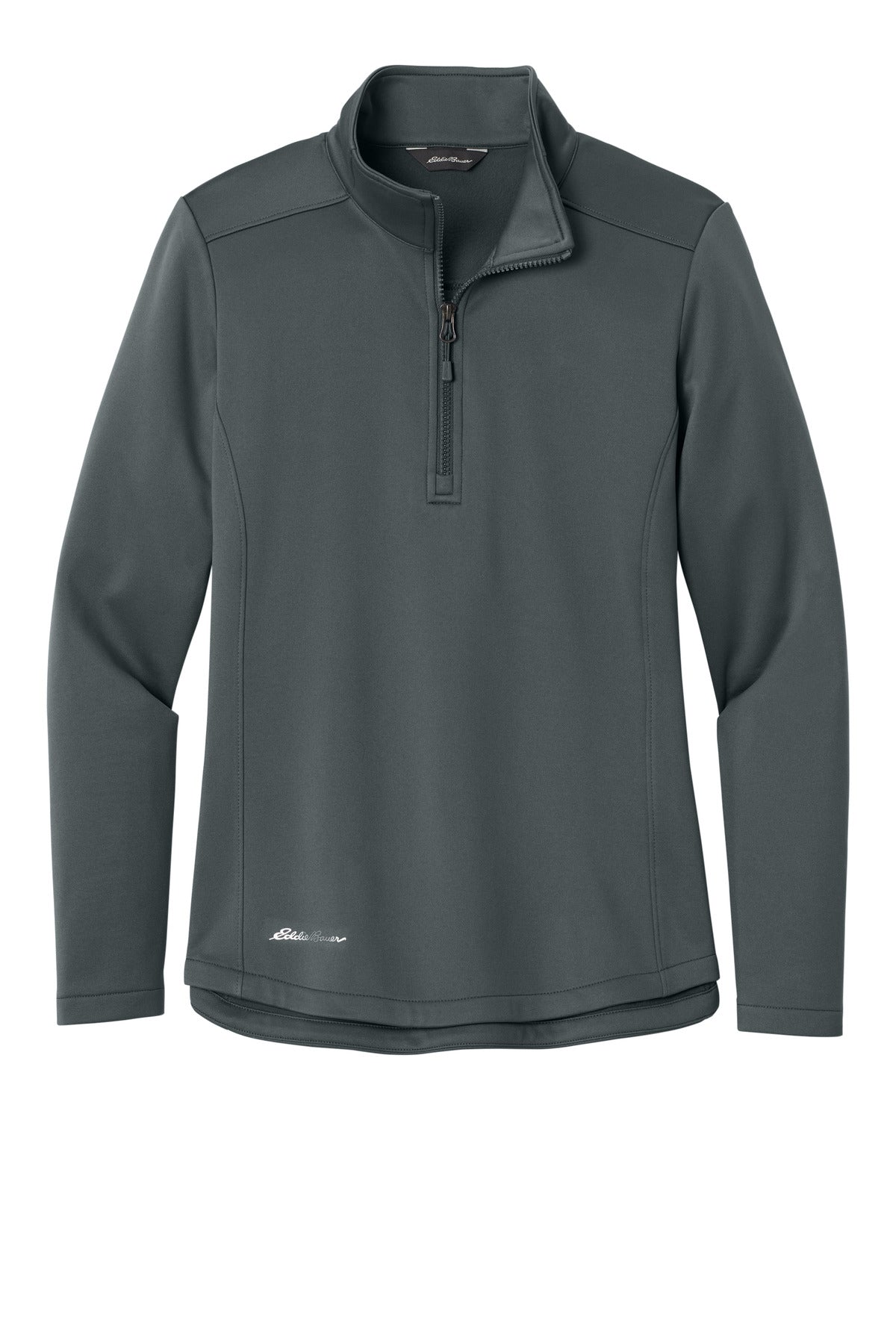 Eddie Bauer Women's Smooth Mid Layer Fleece 1/2-Zip - Iron Gate