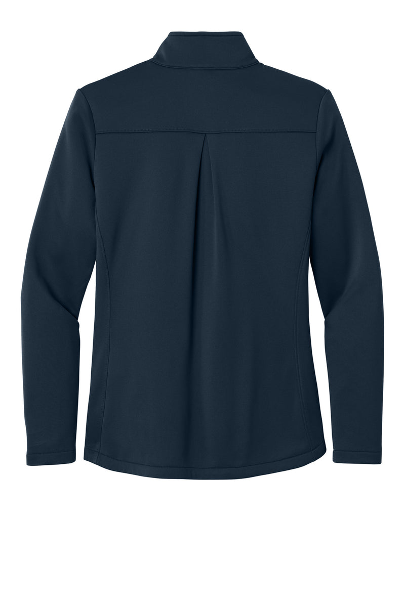 Eddie Bauer Women's Smooth Mid Layer Fleece 1/2-Zip - River Blue Navy