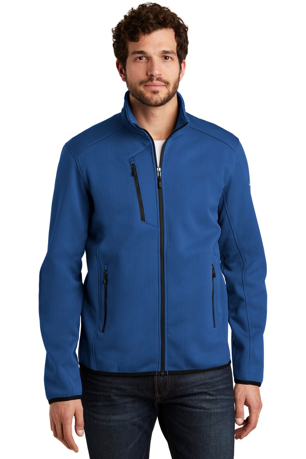 Eddie Bauer  Dash Full-Zip Fleece Jacket - Cobalt Blue