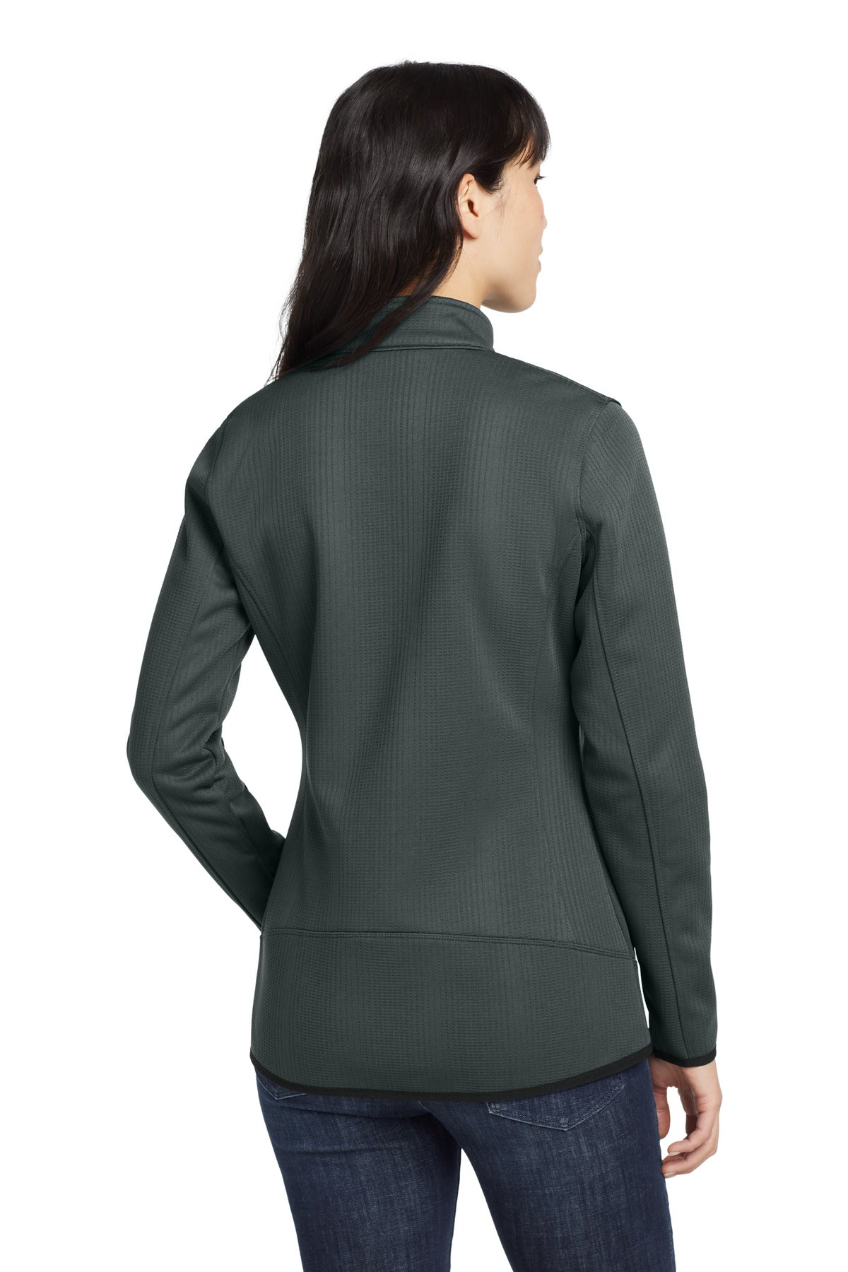 Eddie Bauer  Women's Dash Full-Zip Fleece Jacket - Grey Steel