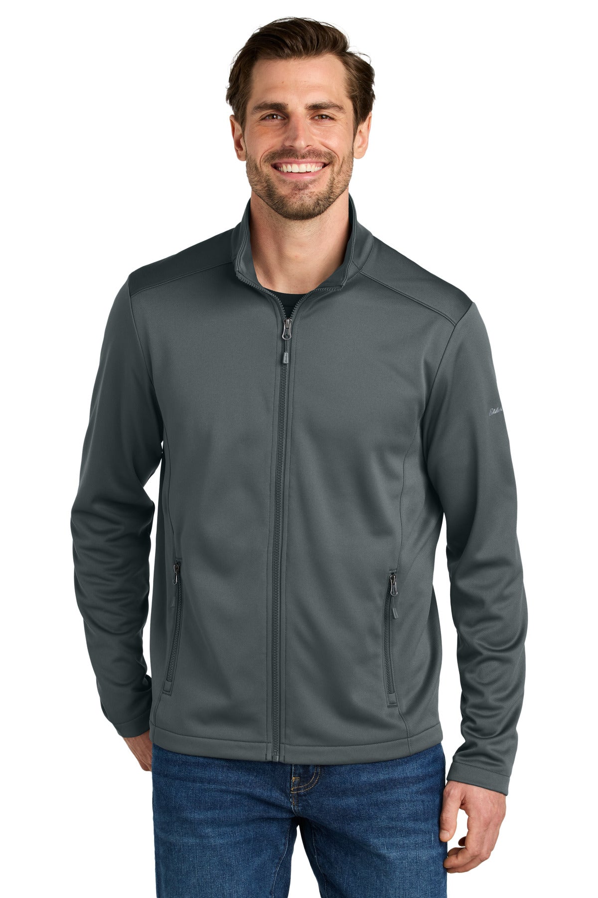 Eddie Bauer Smooth Mid Layer Fleece Full-Zip - Iron Gate