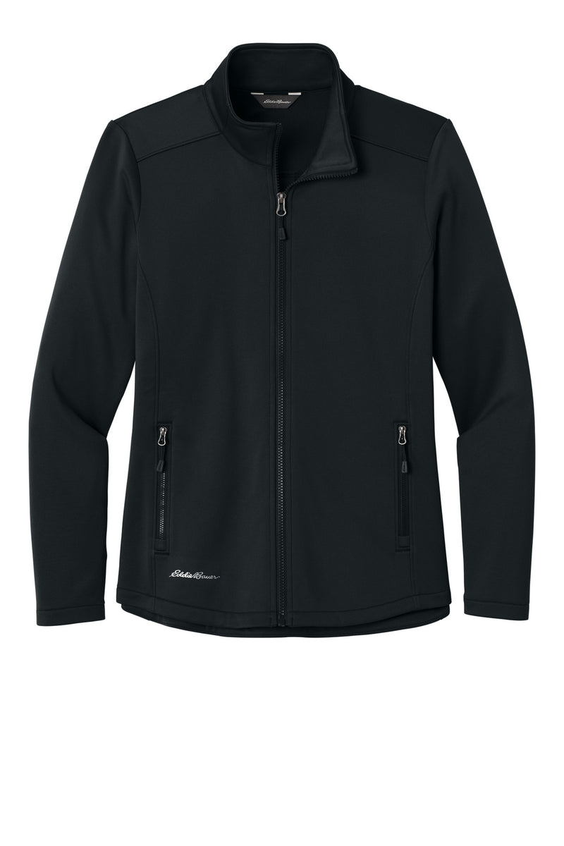Eddie Bauer Women's Smooth Mid Layer Fleece Full-Zip - Black