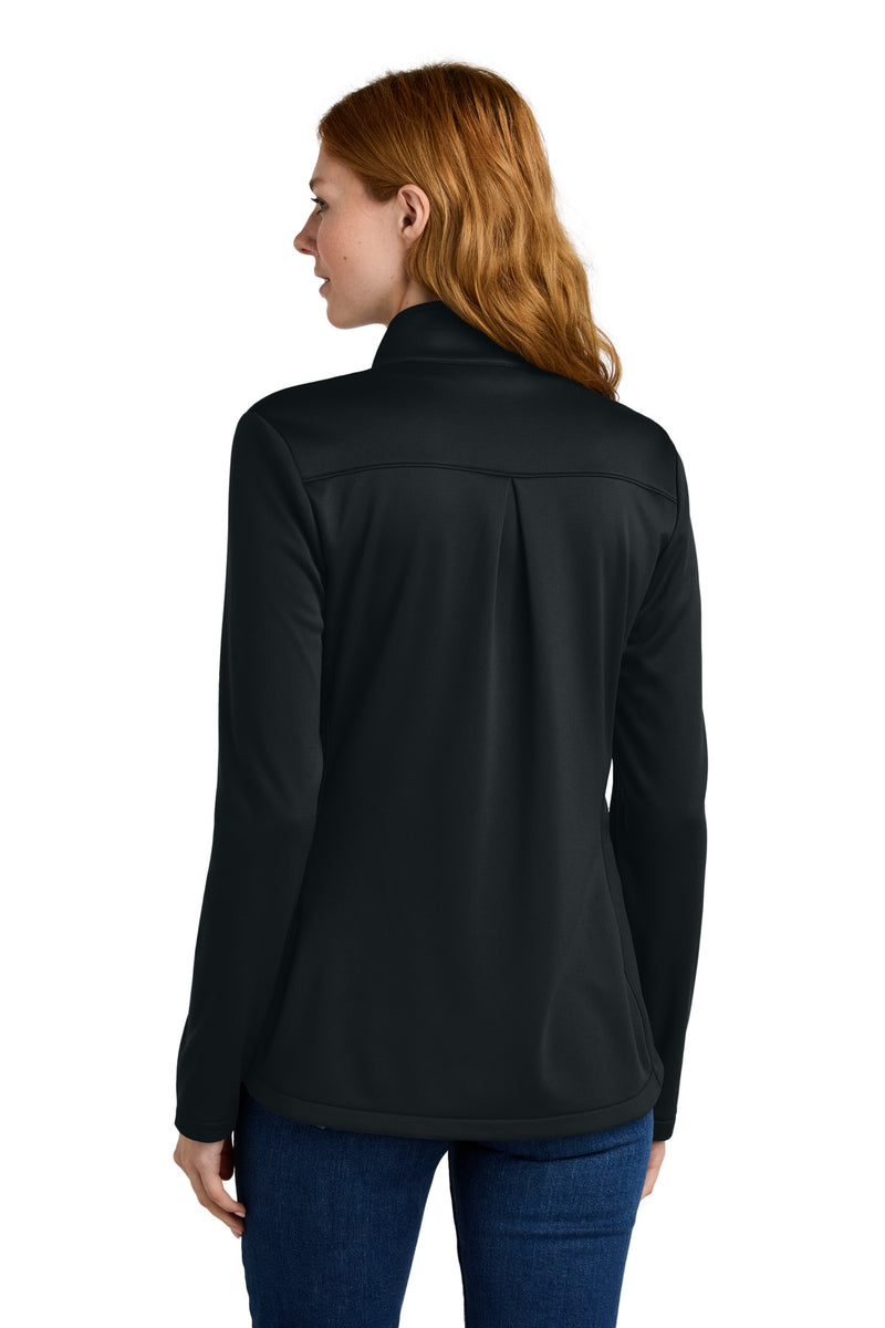 Eddie Bauer Women's Smooth Mid Layer Fleece Full-Zip - Black