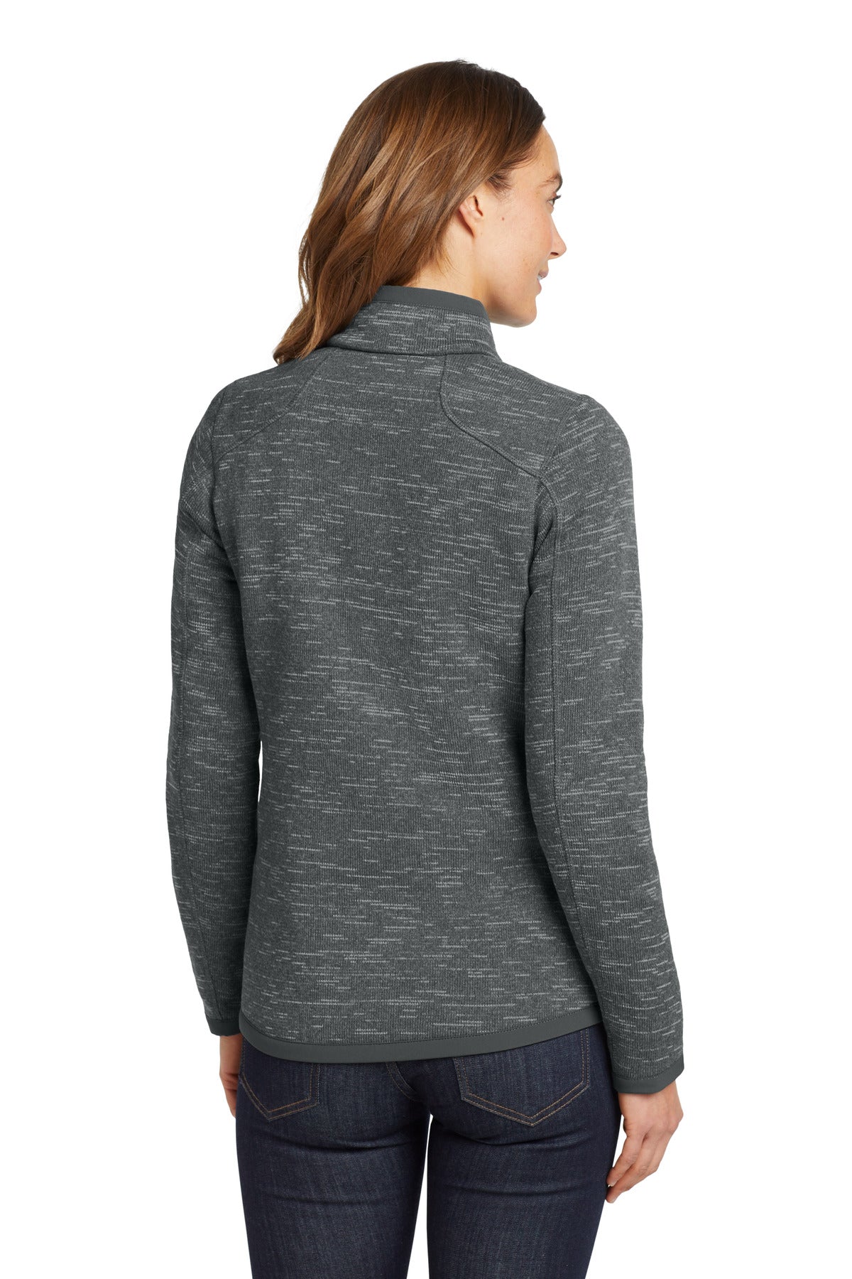 Eddie Bauer  Women's Sweater Fleece Full-Zip - Dark Grey Heather