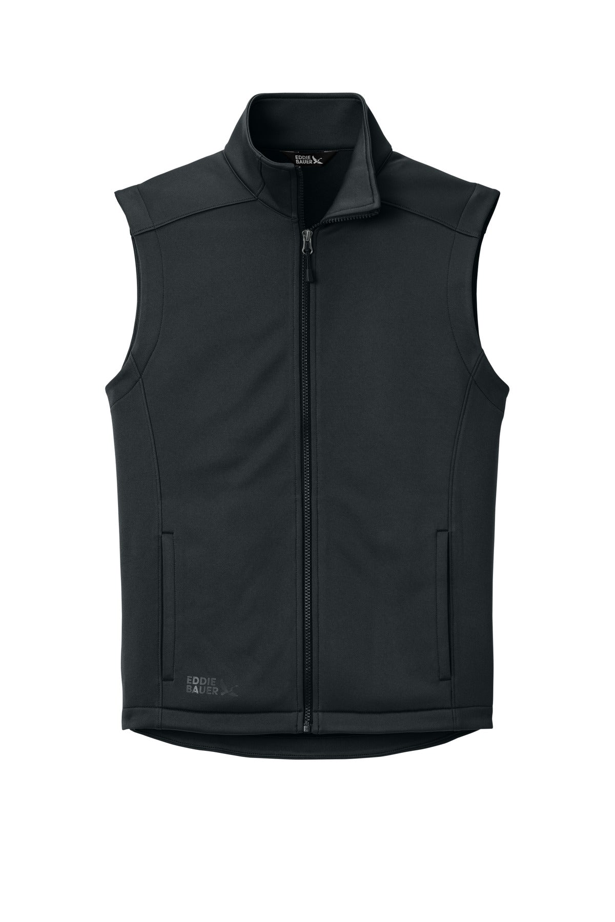 Eddie Bauer Smooth Mid Layer Fleece Vest - Black