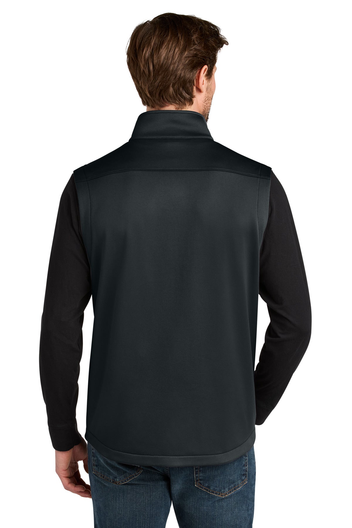 Eddie Bauer Smooth Mid Layer Fleece Vest - Black