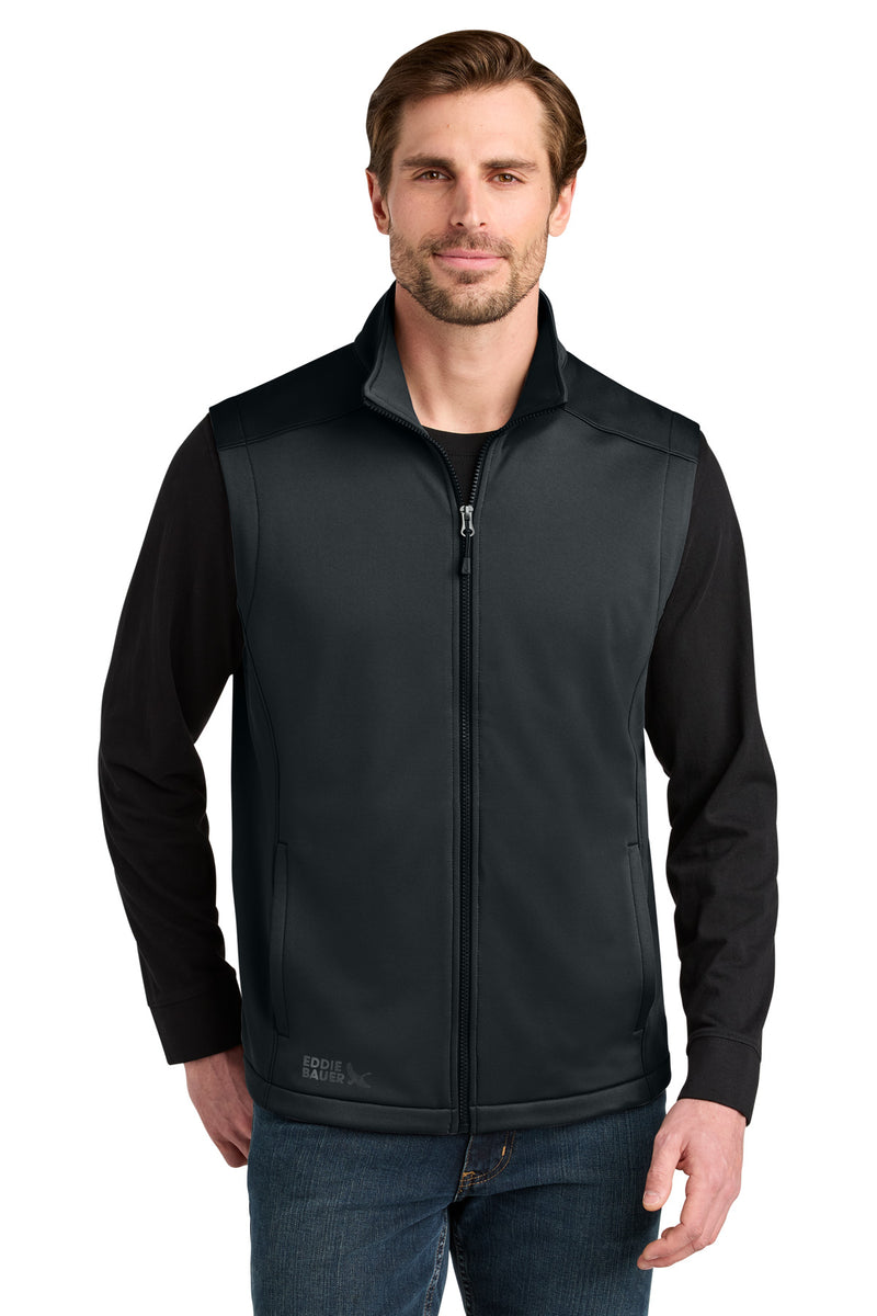 Eddie Bauer Smooth Mid Layer Fleece Vest - Black