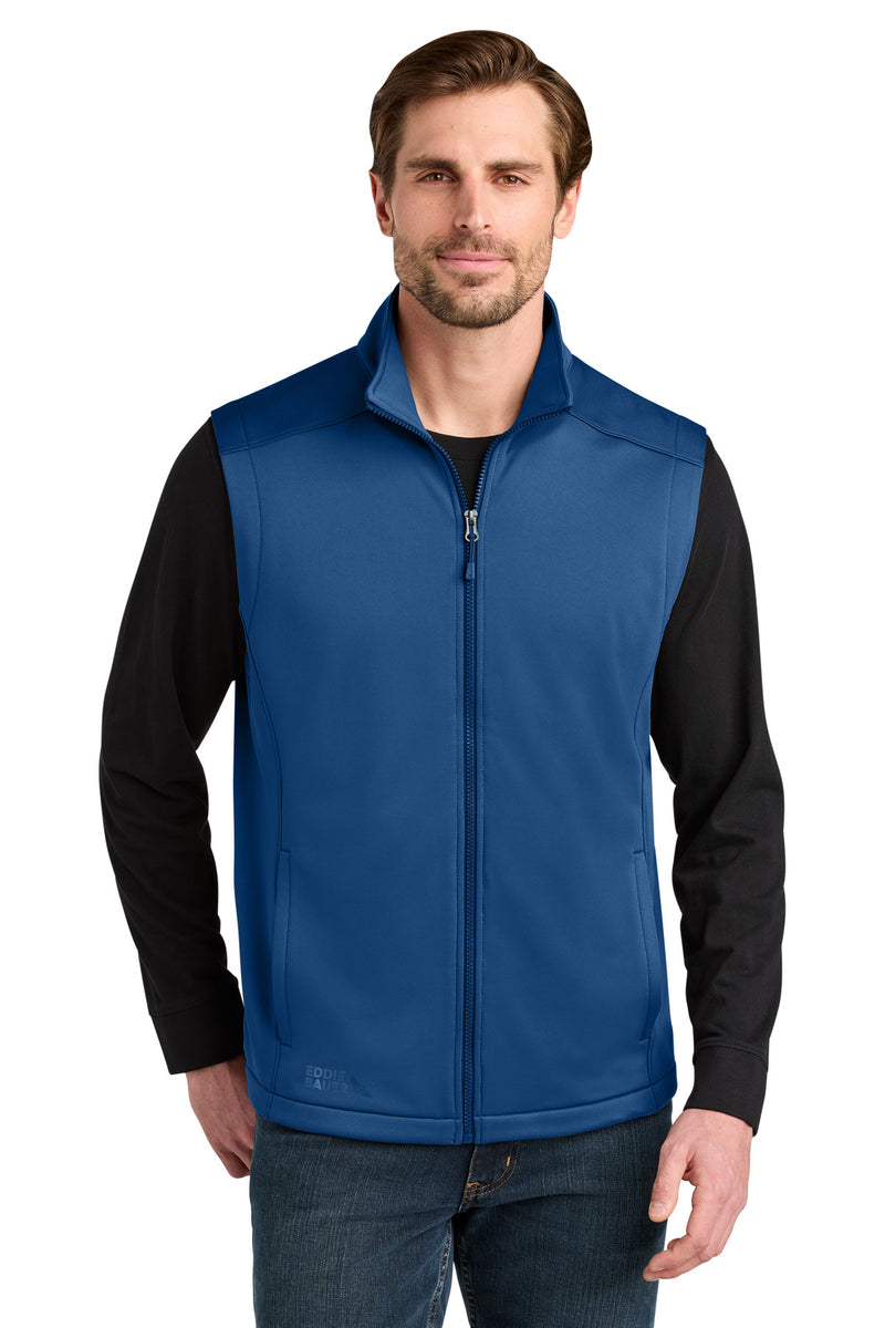 Eddie Bauer Smooth Mid Layer Fleece Vest - Cobalt Blue