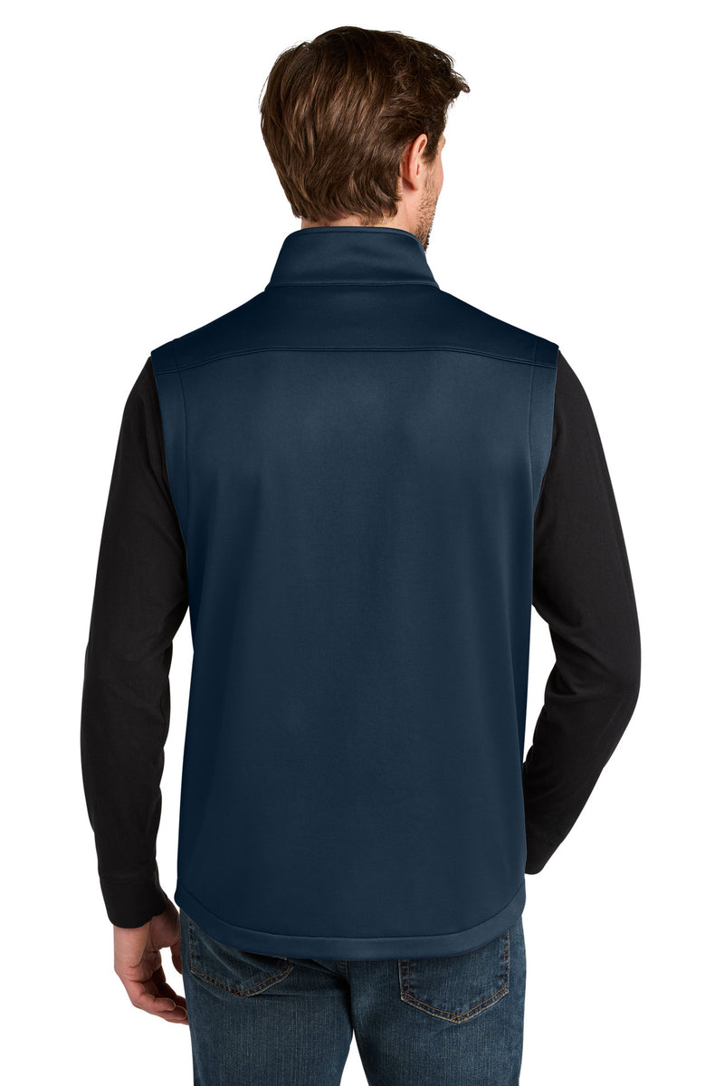 Eddie Bauer Smooth Mid Layer Fleece Vest - River Blue Navy