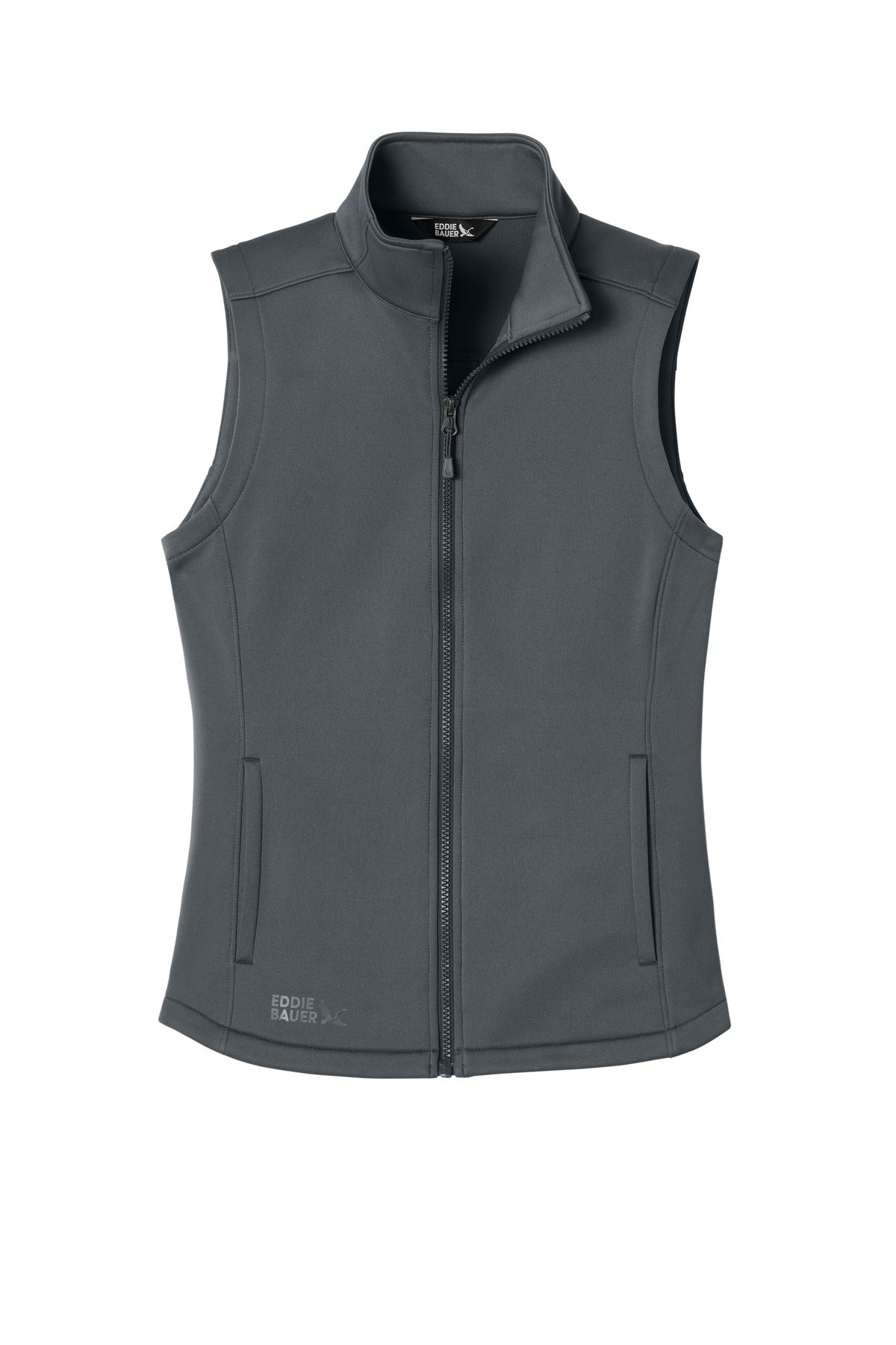 Eddie Bauer Women's Smooth Mid Layer Fleece Vest - Iron Gate