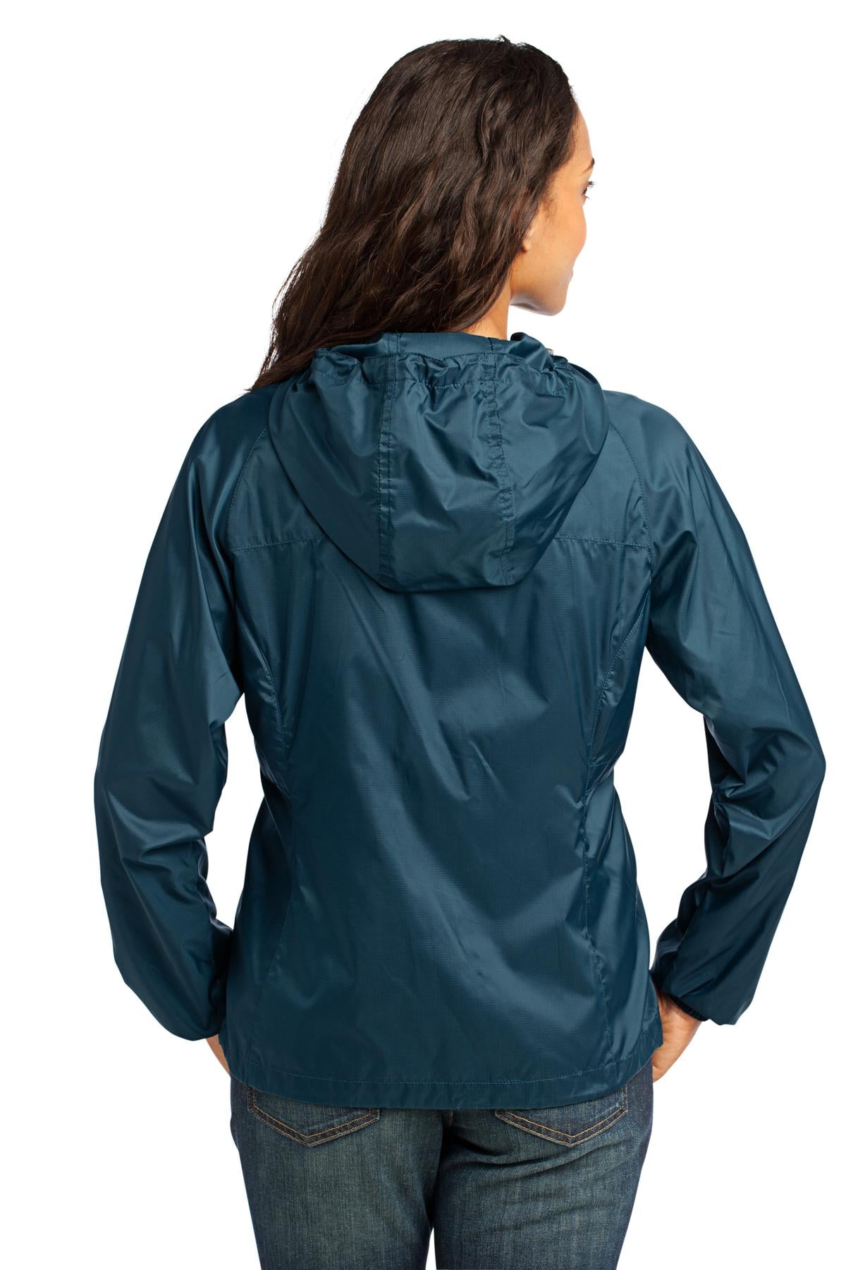 Eddie Bauer Women's Packable Wind Jacket - Adriatic Blue