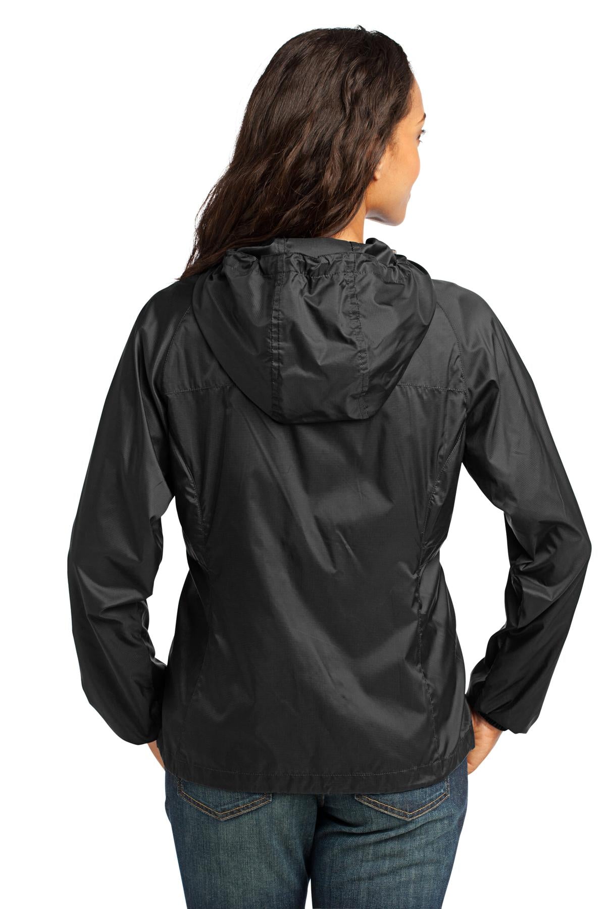 Eddie Bauer Women's Packable Wind Jacket - Black