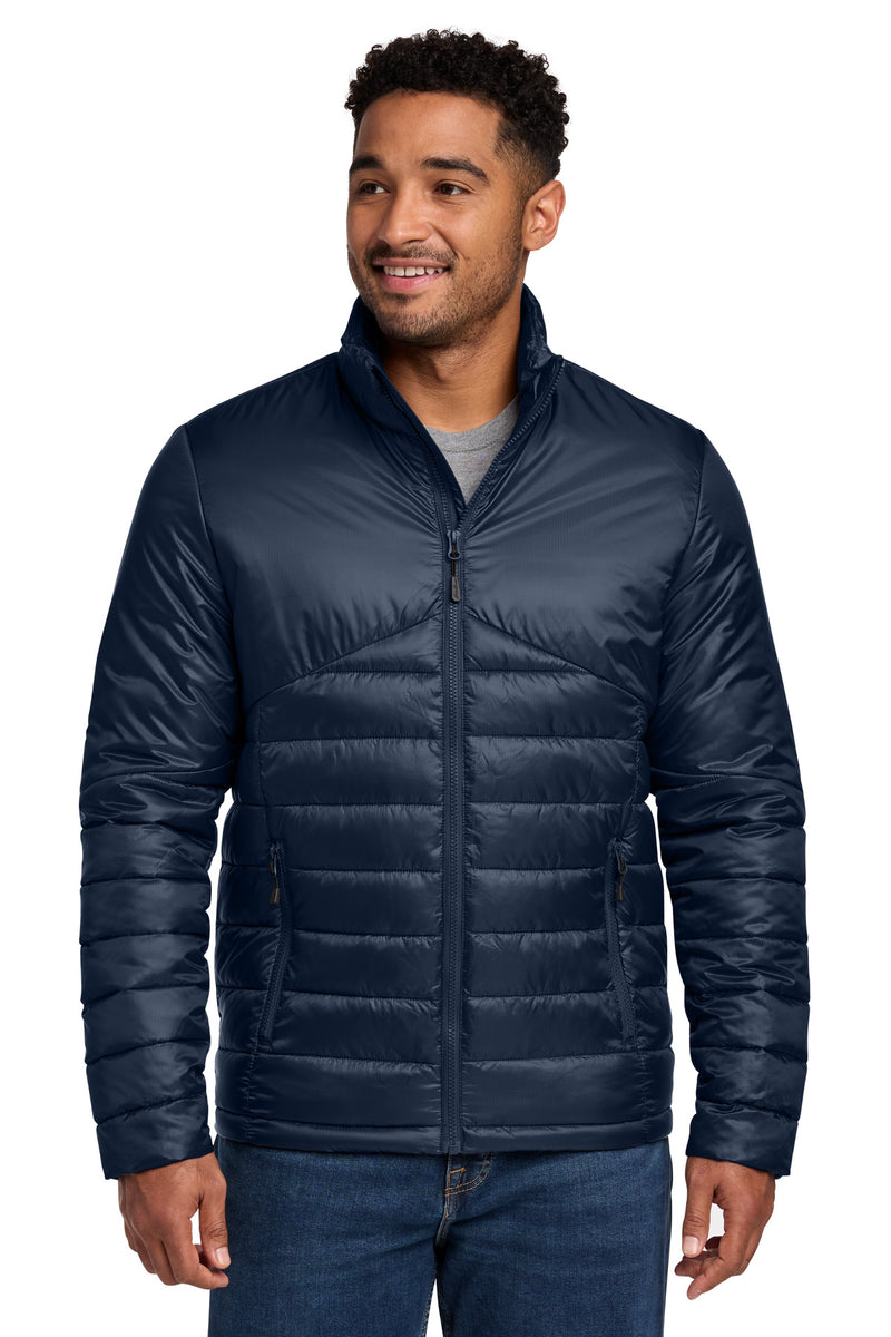 Eddie Bauer Quilted Jacket - River Blue Navy